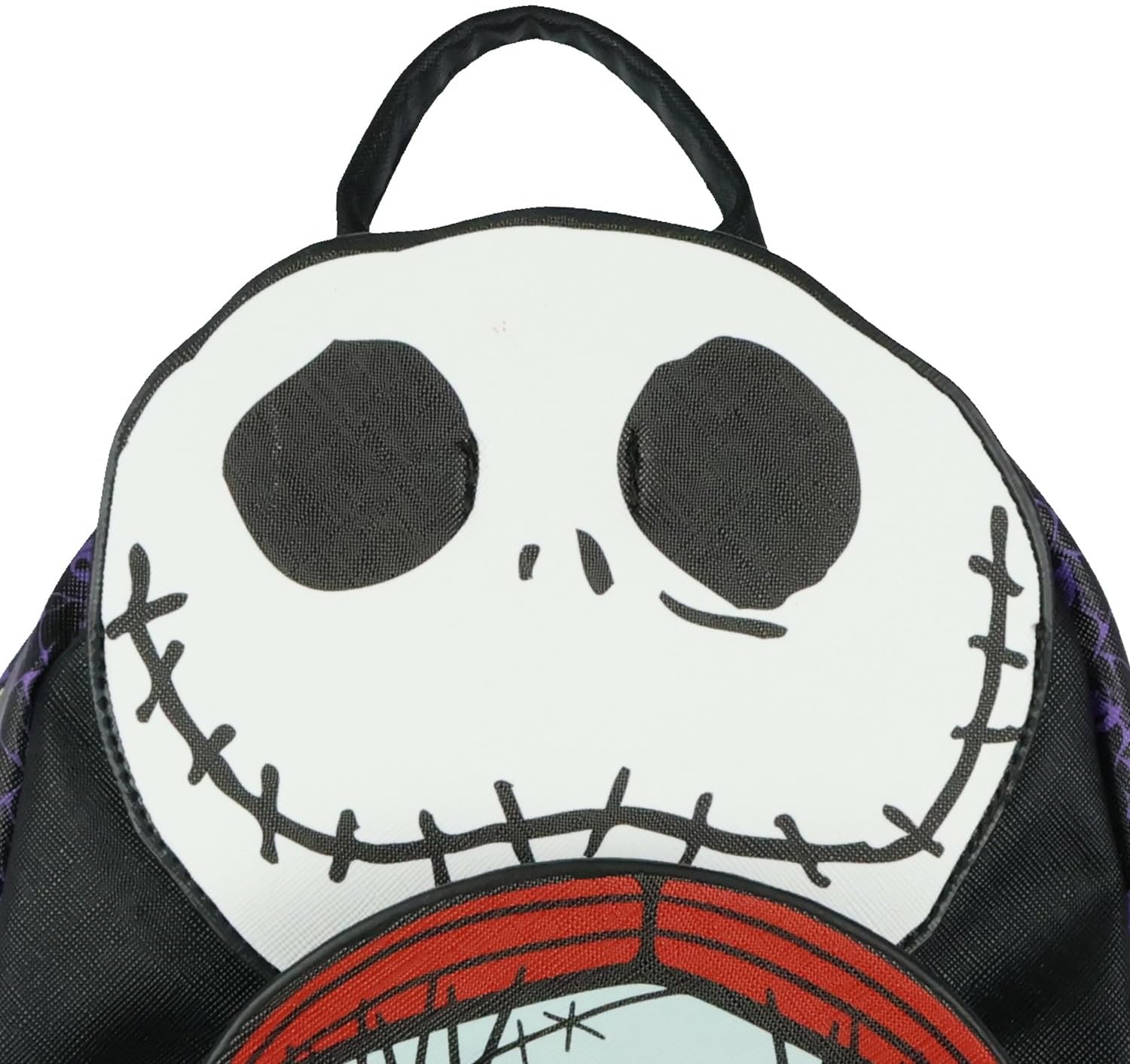 Disney The Nightmare Before Christmas Mini Backpack Jack Skellington and Sally Small Bag Purse for Women Teen and Girls 10"
