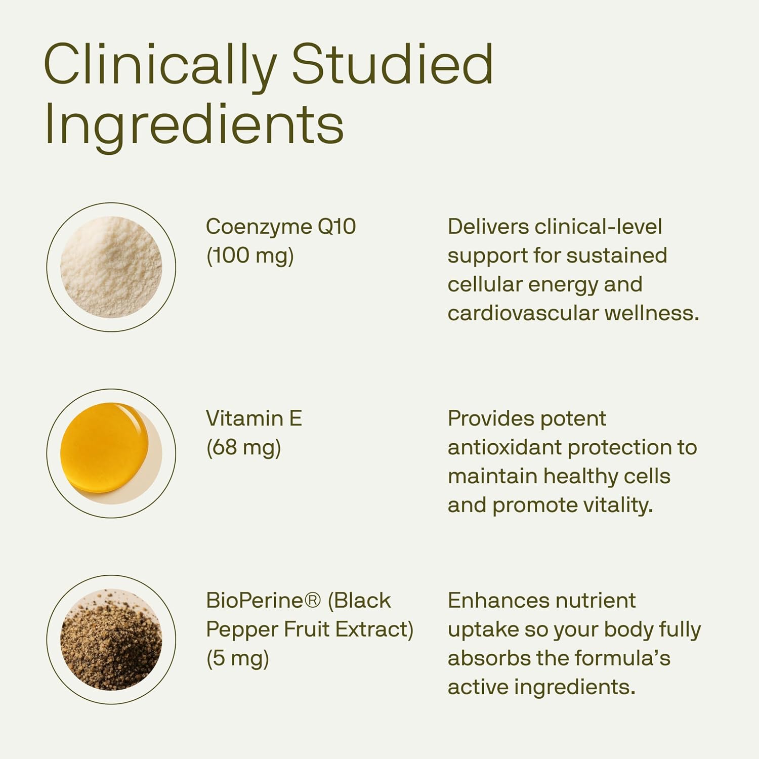 Nutriissa CoQ10 173 mg – Heart Health, Cellular Energy, and Antioxidant Support – EPEB Certified for Purity & Potency – 4-Month Supply - 120 Vegan Capsules - Image 5