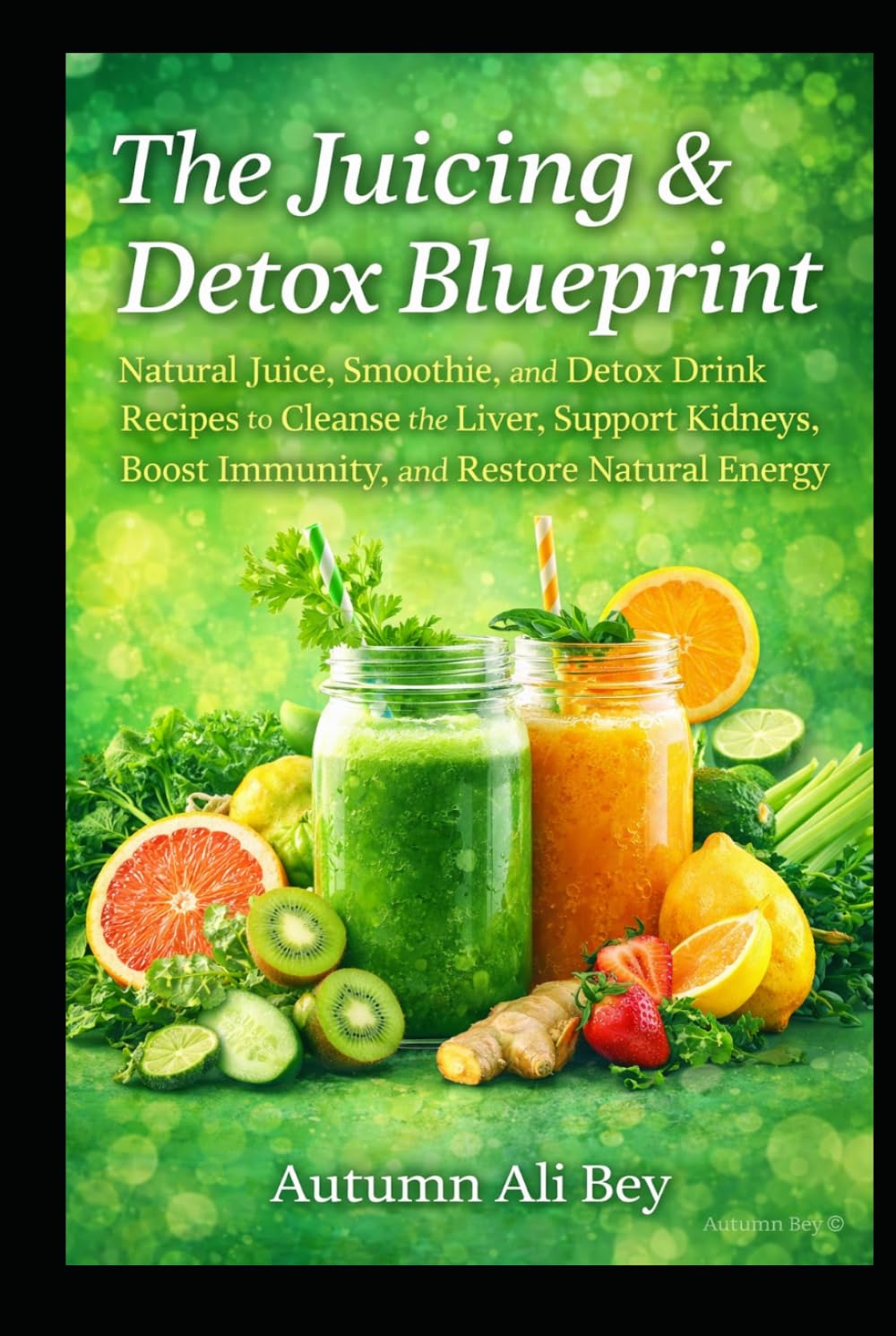 The Juicing & Detox Blueprint: Natural Juice, Smoothie, and Detox Drink Recipes to Cleanse, Energize, and Restore Your Body      Hardcover – March 14, 2026