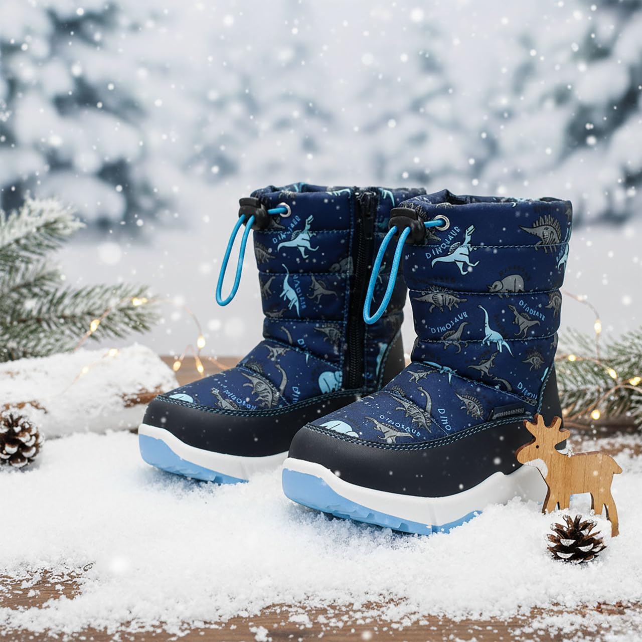 Nova Toddler Boy's and Girl's Winter Snow Boots - Image 3