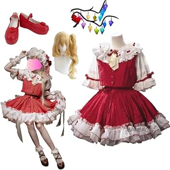 Amazon.co.jp: [BANBAS] 帽付き フランドール・スカーレット コスプレ