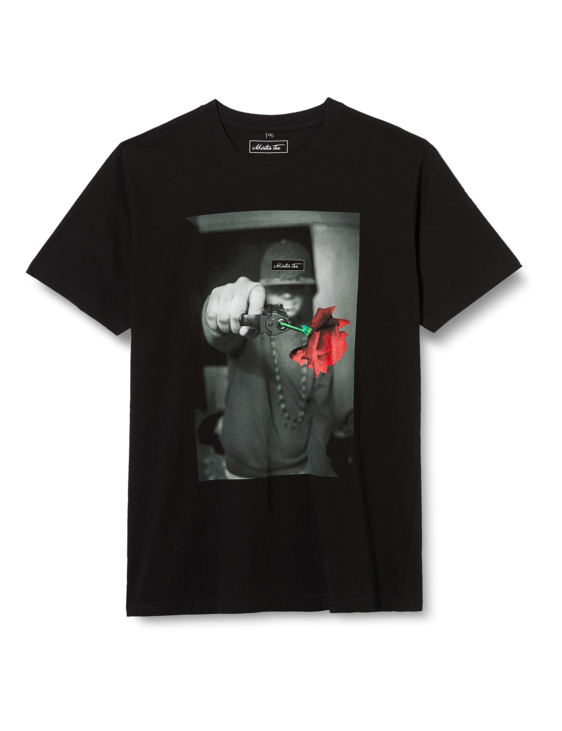 Mister TeeMen's Mister Tee Pistol Rose Tee T-Shirt