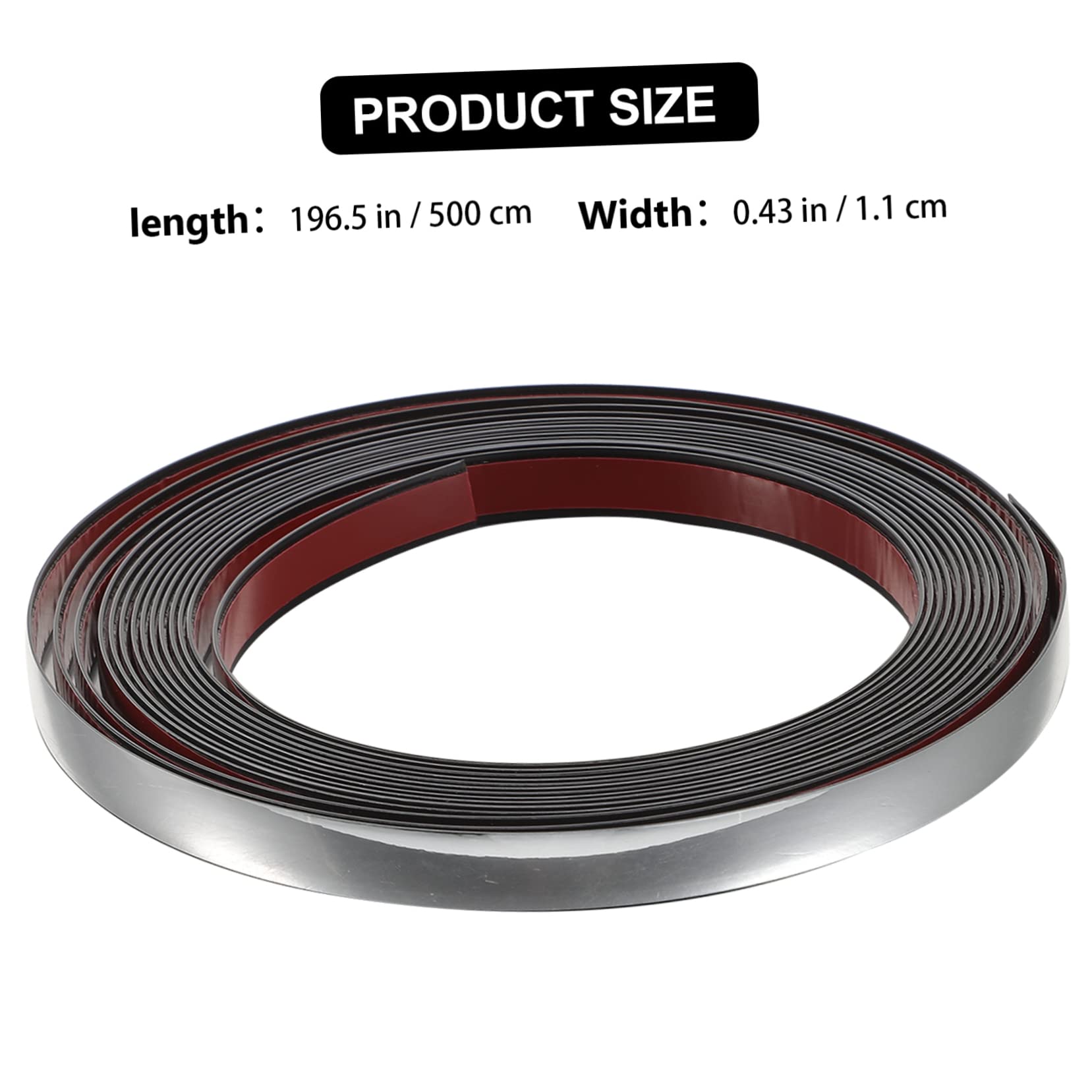 OSOLADY Self-Adhesive Waterproof Caulk Tape Silver Wall Seam Tape Easy Install Adhesive for Kitchen Bathroom