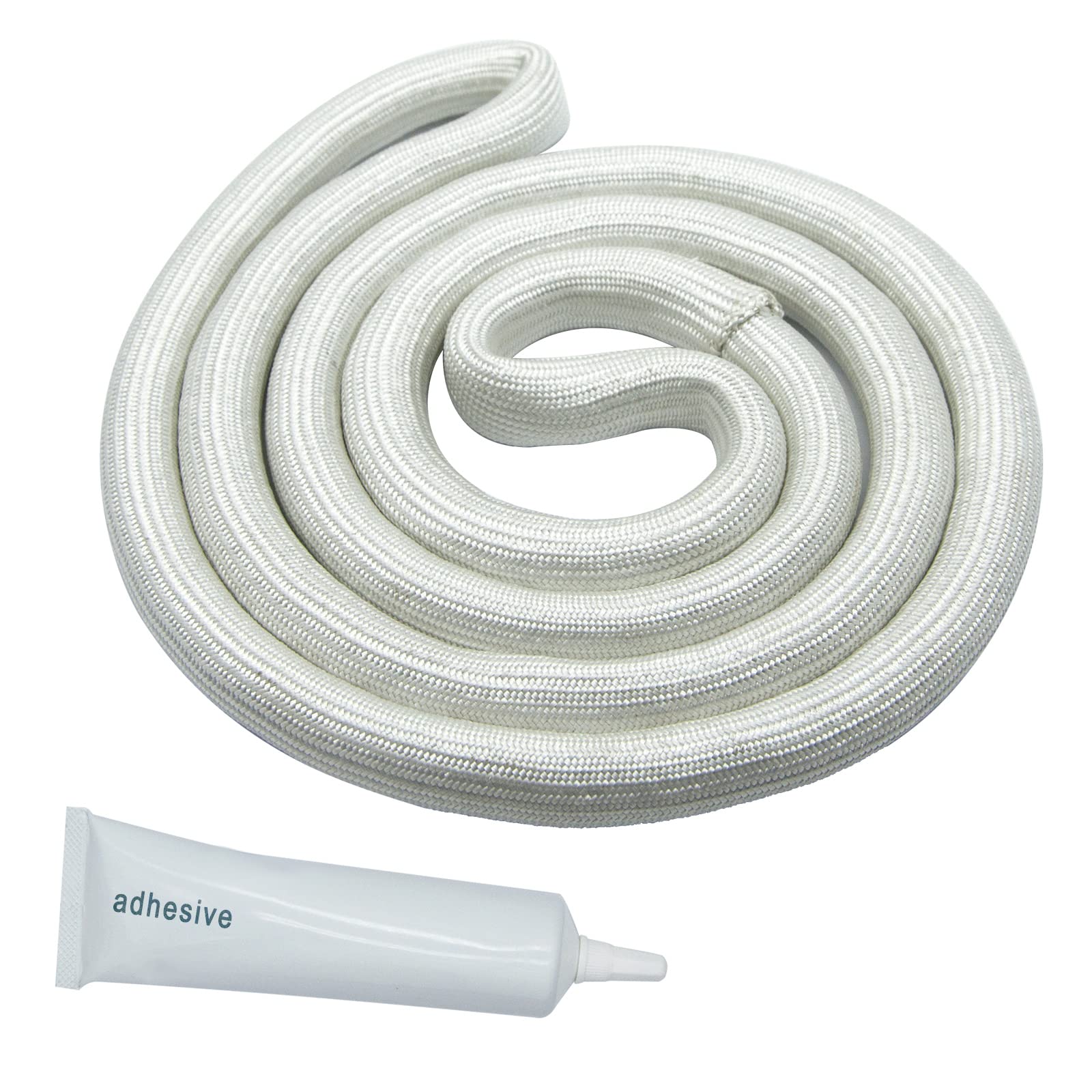 Reeplar Black Nylon Dryer Door Seal W10861521 - Compatible With Crosley, Amana, Maytag, Kenmore And Whirlpool Dryers
