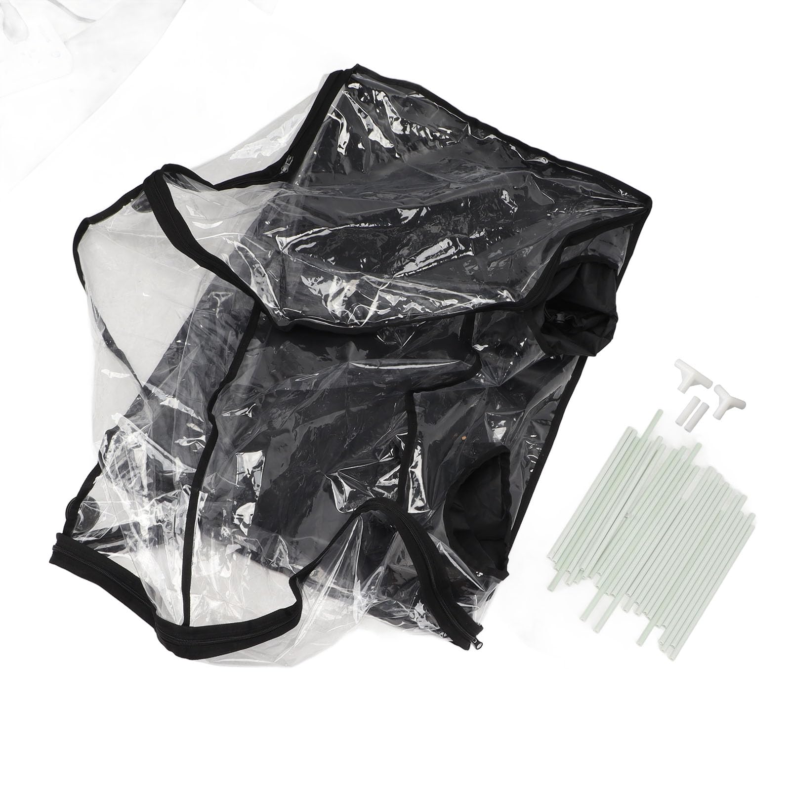 Generic Boîte à Air pour Champignons, Tente de Croissance Mycologique Spacieuse, Isolée et étanche, Kit de Culture de Champignons avec Fenêtre Transparente pour Petits Espaces, Producteurs