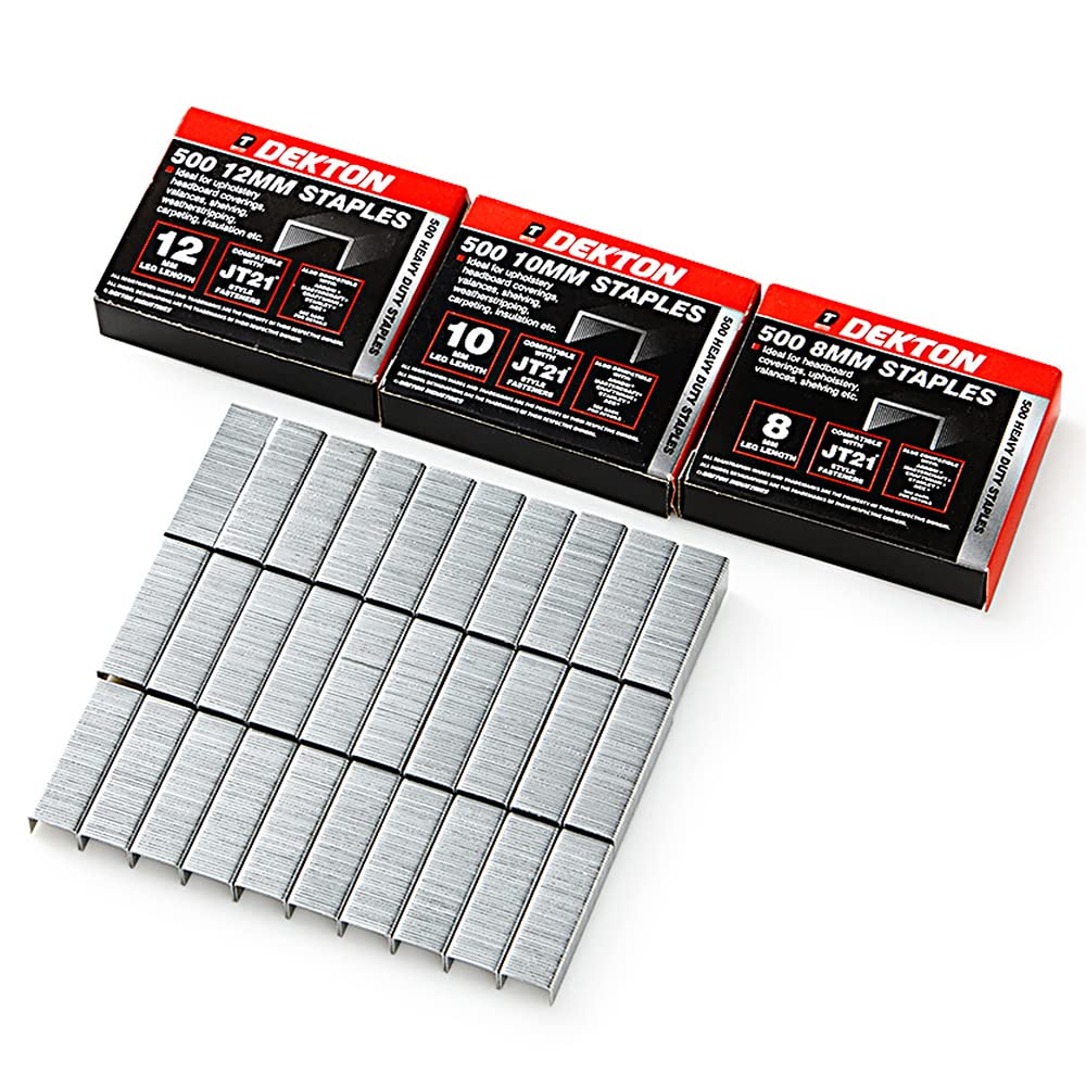 Dekton 1500Pc Staples Set 5055441427911