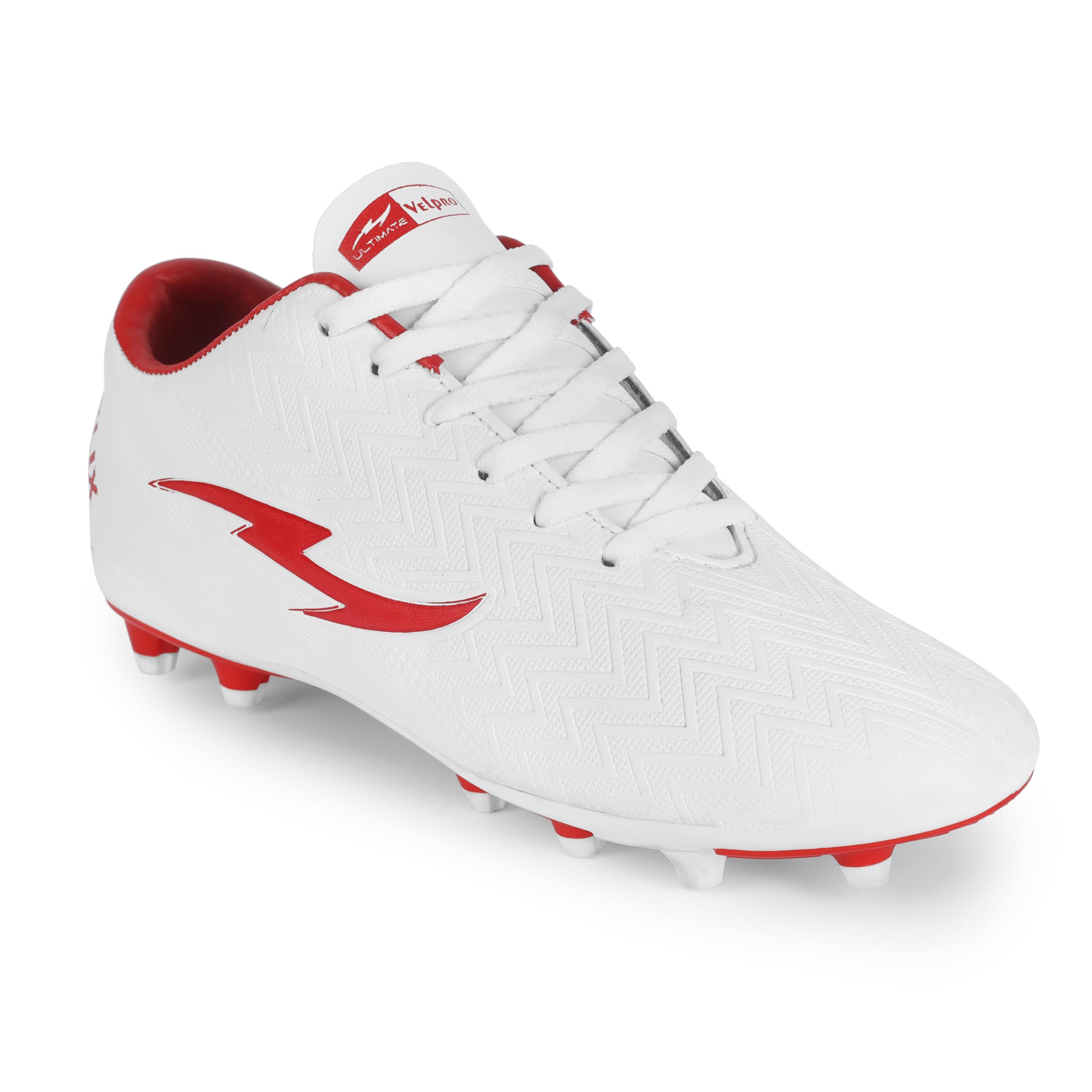White Helix Turf Hardground TPU Dual Color Sole Lightweight Studs Football Shoes for Men (Size- 4 to 10)-image-8