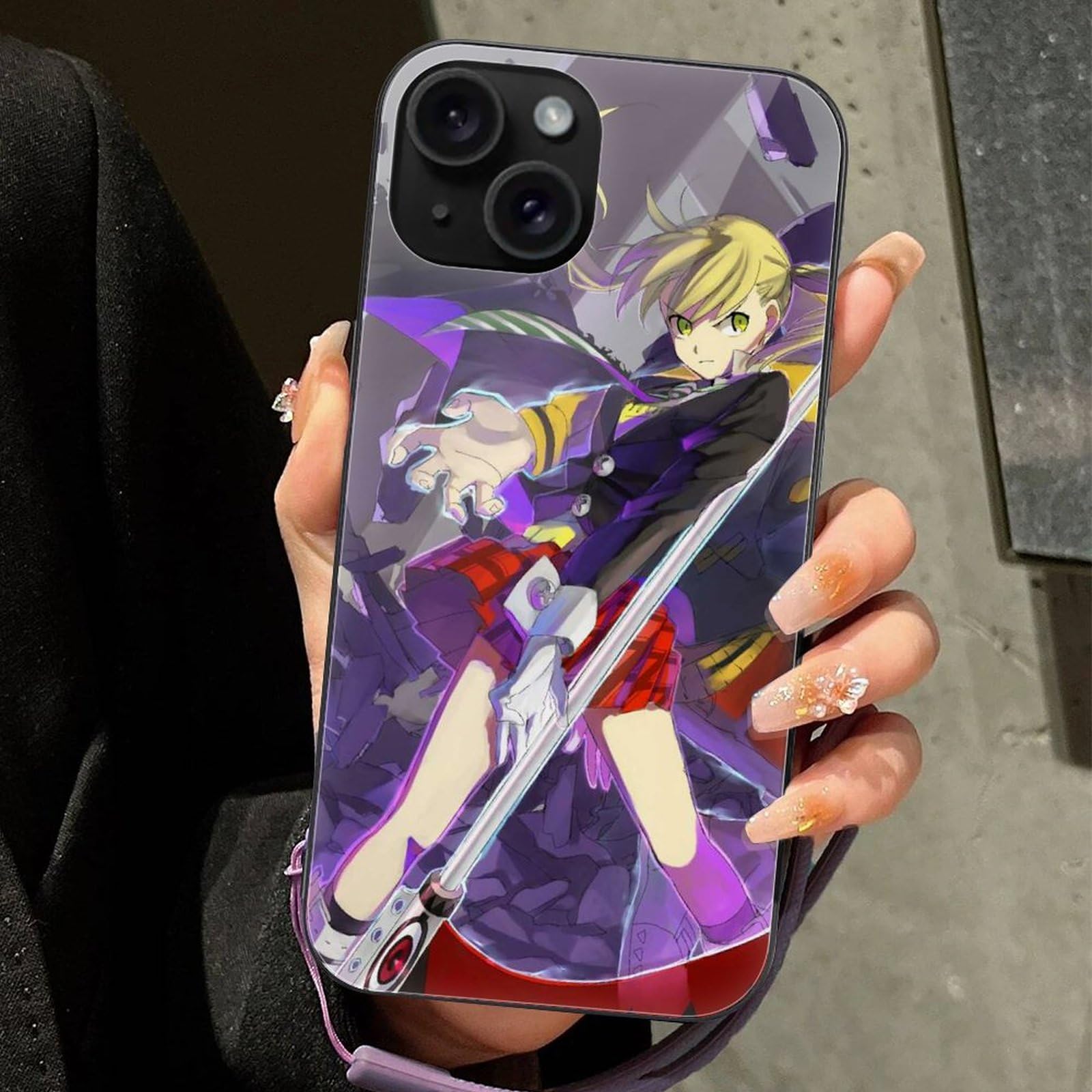 Amazon.co.jp: iPhone 15 ケース ソウルイーター マカ・アルバーン