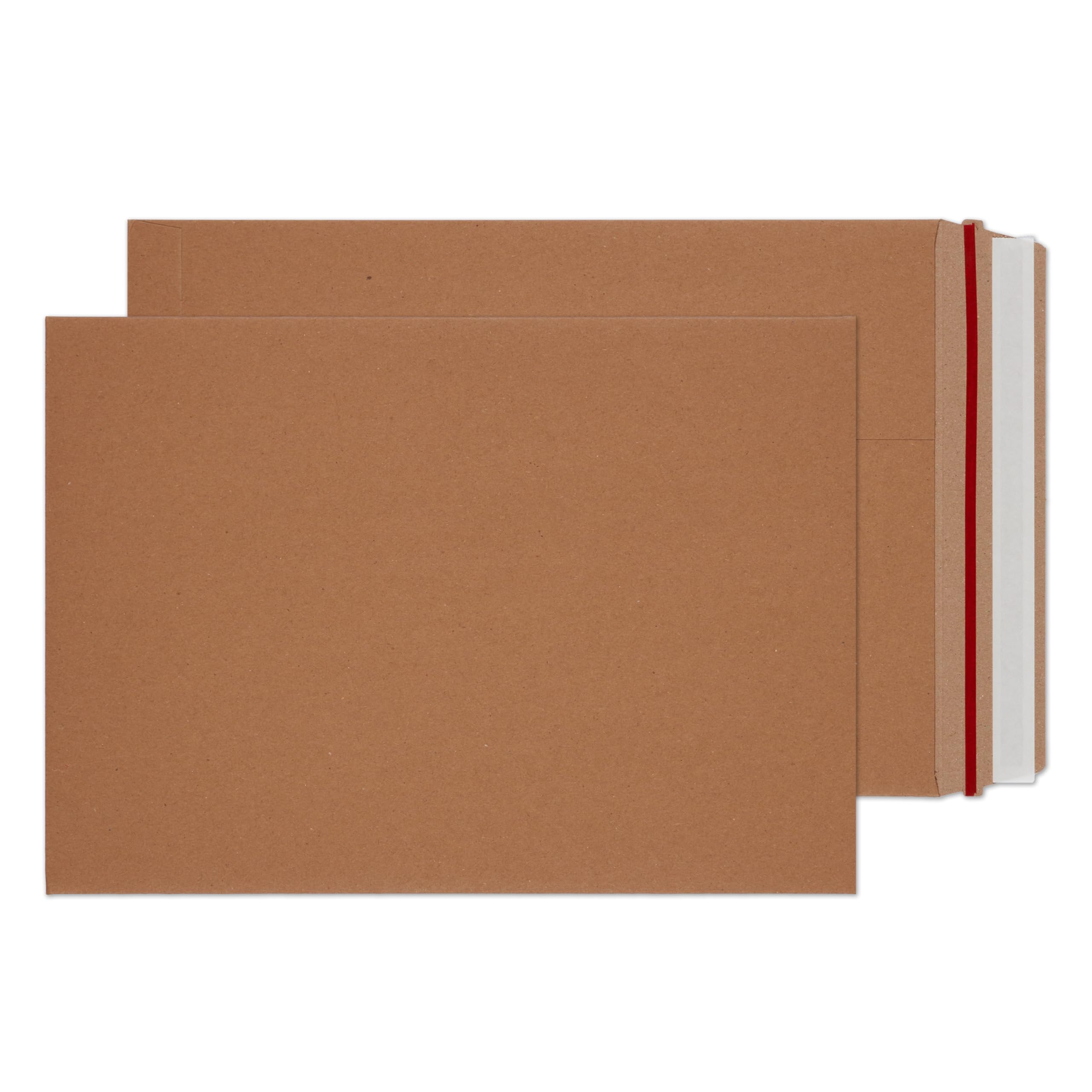 Blake VITA - Kraft Board Envelopes B4 (35.2 x 25cm) - Pack of 100 - Heavy Duty 350GSM - Sustainable 100% Recyclable Packaging - Anti-Bend with Rip Strip - Peel and Seal Hardback Envelope (MA15-RS)