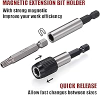 Vista 5 de Juego de brocas de acero S2 de 214 piezas, juego de brocas con puntas de seguridad