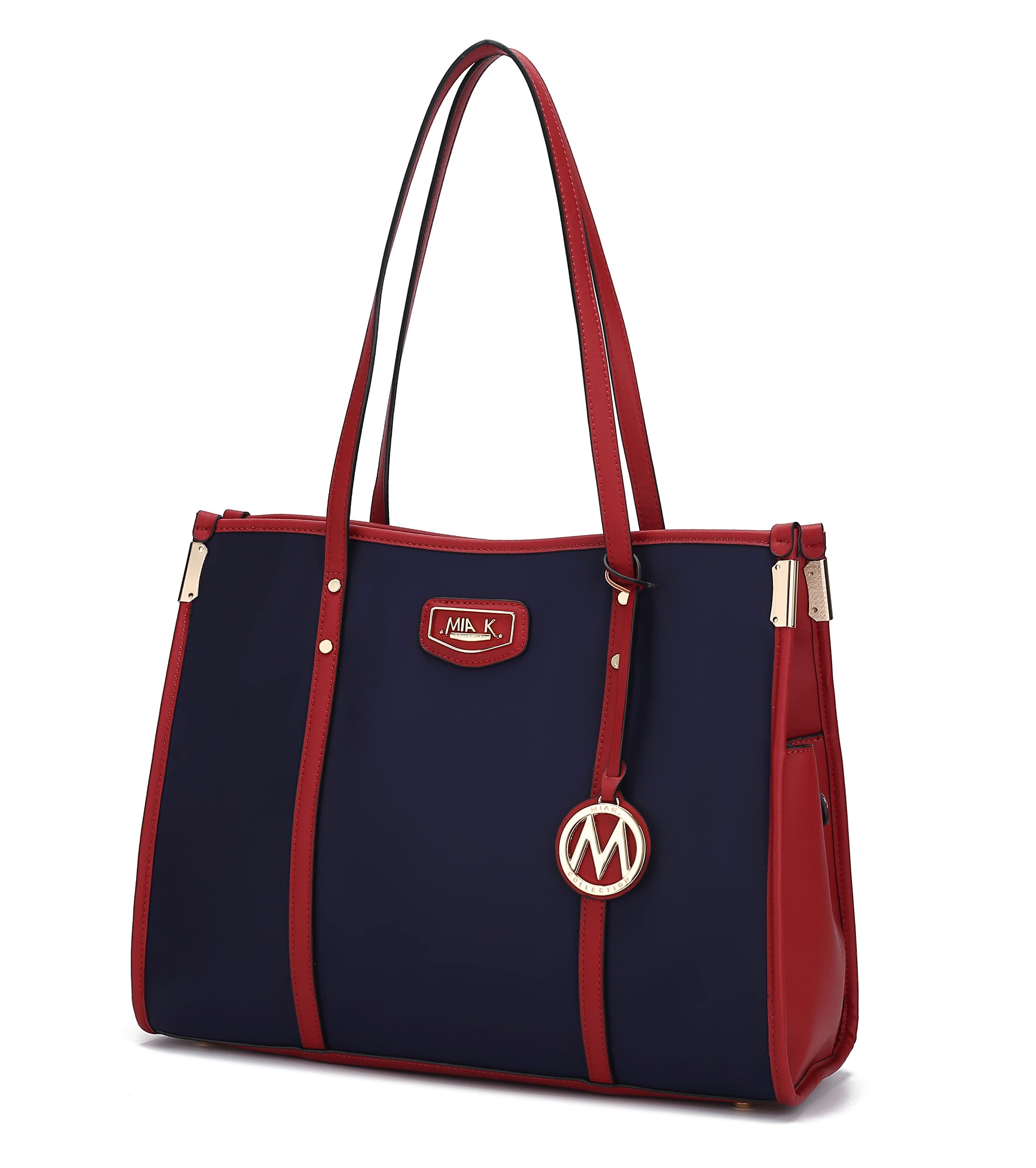 MKF Collection Women's Shoulder Bag, PU Leather Ladies Satchel Handbag – Top Handle Tote Bag Fashion Purse by Mia K