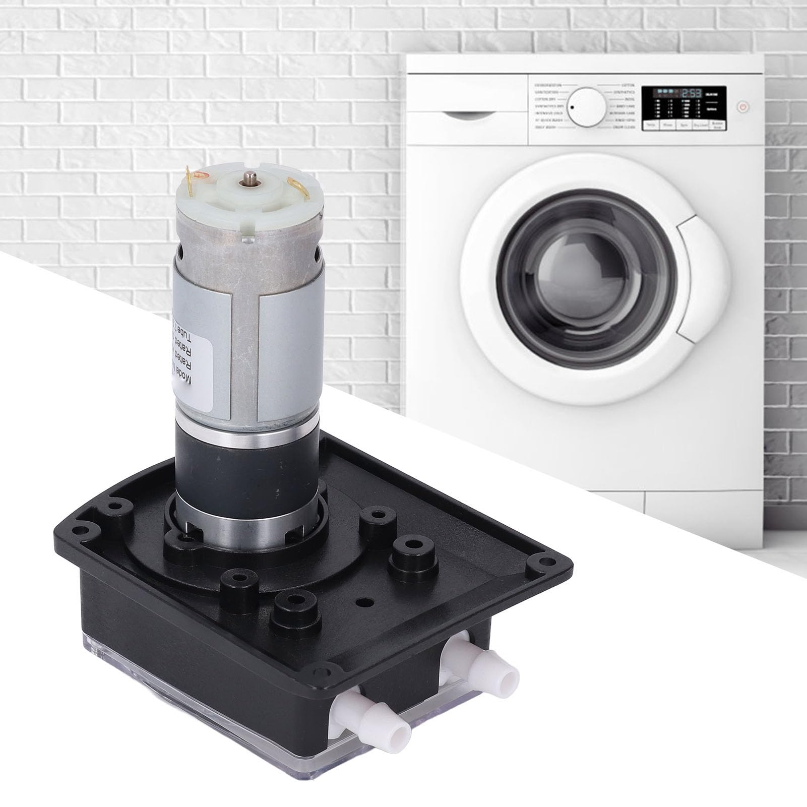 Doble Cabeza Bomba Peristáltica G1016B DC12V 1500 Ml/min Caudal con Tubo de Nivel Alimentos para Lavadora