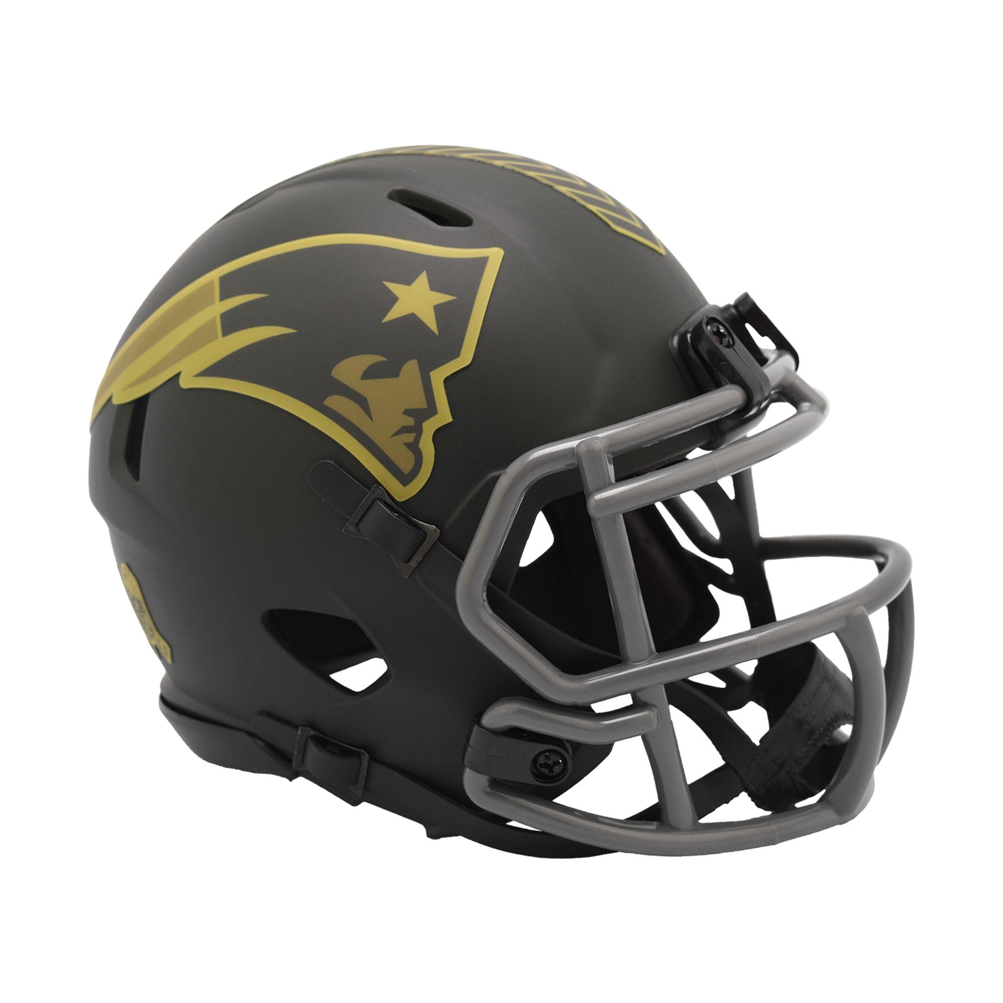 Riddell NFL Salute to Service 2025 New England Patriots Mini Casco Speed Football