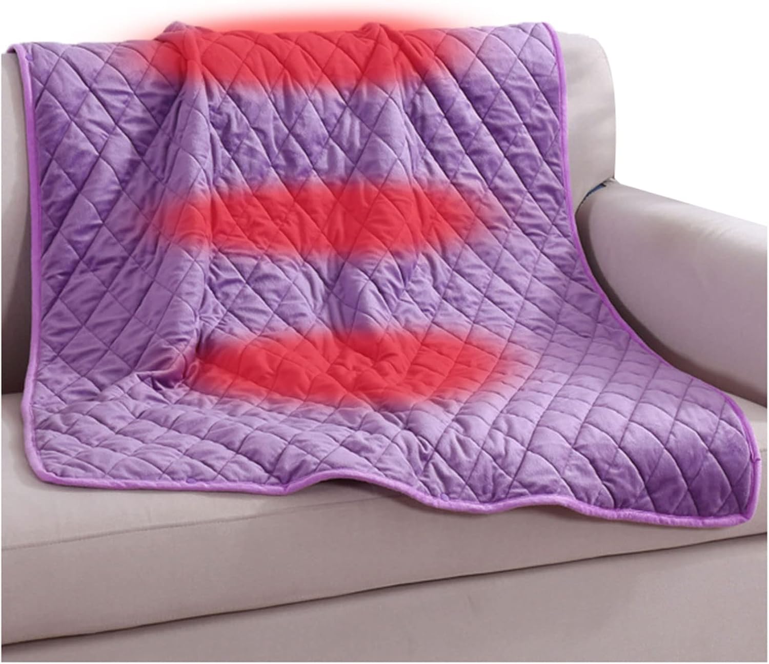 Wearable Heated Blanket Cordless USB Rechargeable Heated