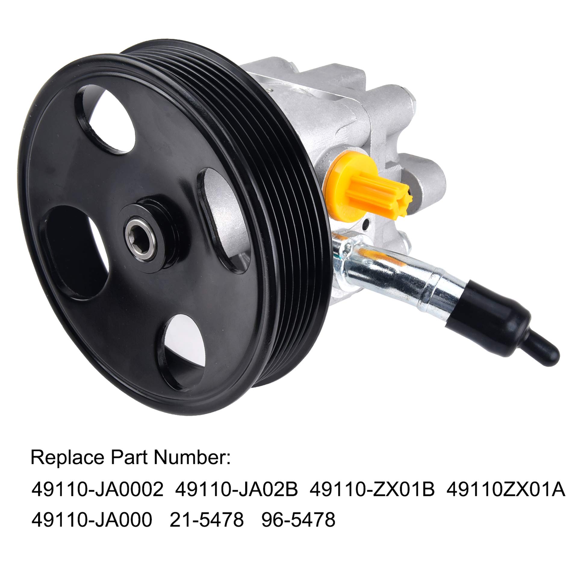 EVIL ENERGY Power Steering Pump With Pulley Compatible With 2007