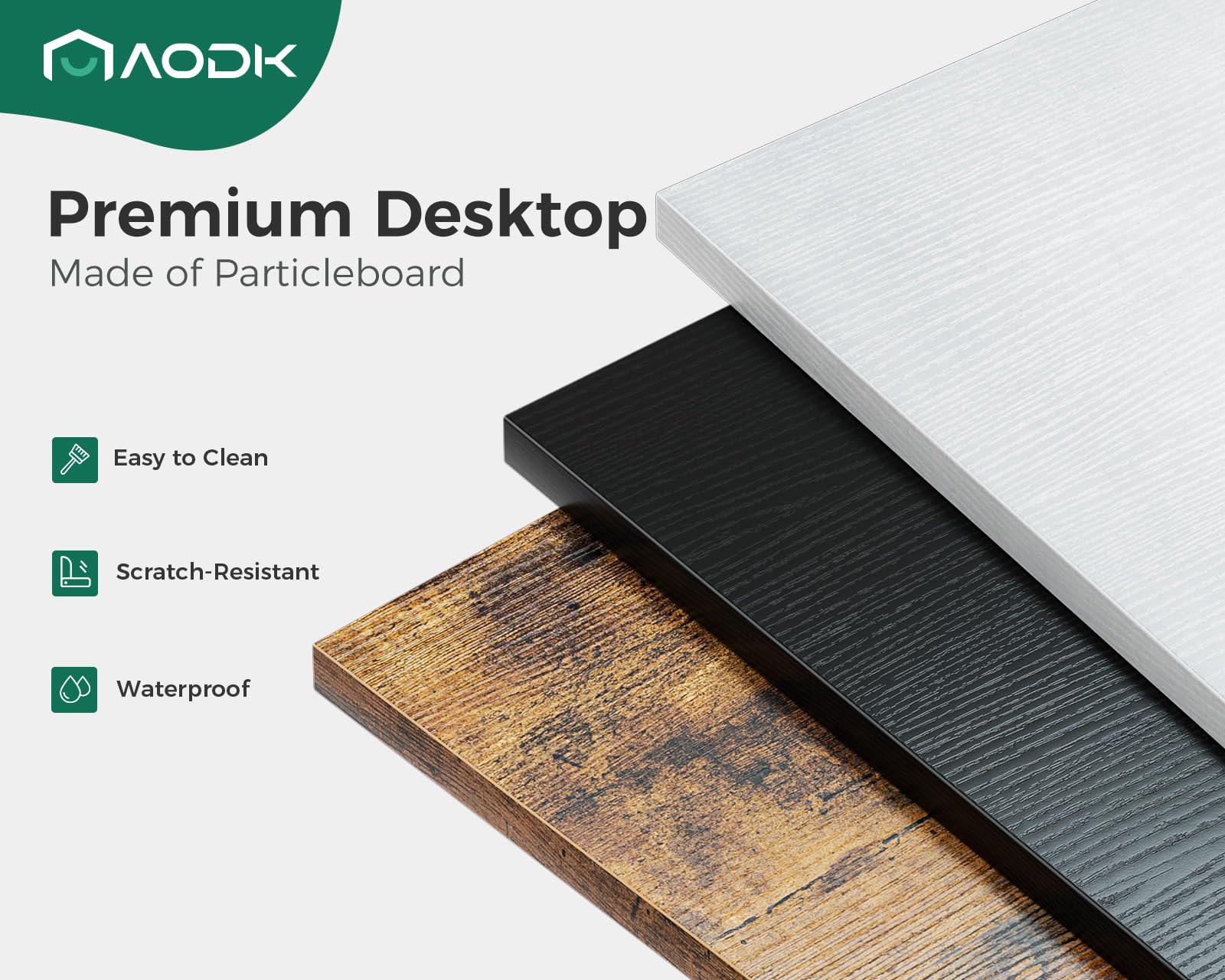 (( similar )) AODK Small Computer Desk, 40 Inch Office Desk with Power Outlets, Study Table with Drawer and Keyboard Tray, Reversible Desk with Adjustable Monitor Shelf and Storage Shelf for Home, White