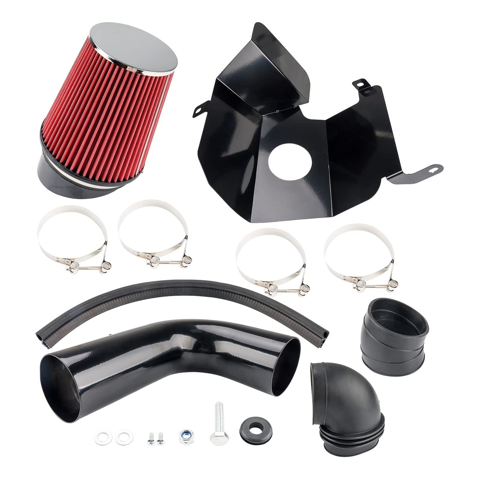 Snapklik.com : Cold Air Intake System High Flow Inlet For Ram 2500/ Ram ...