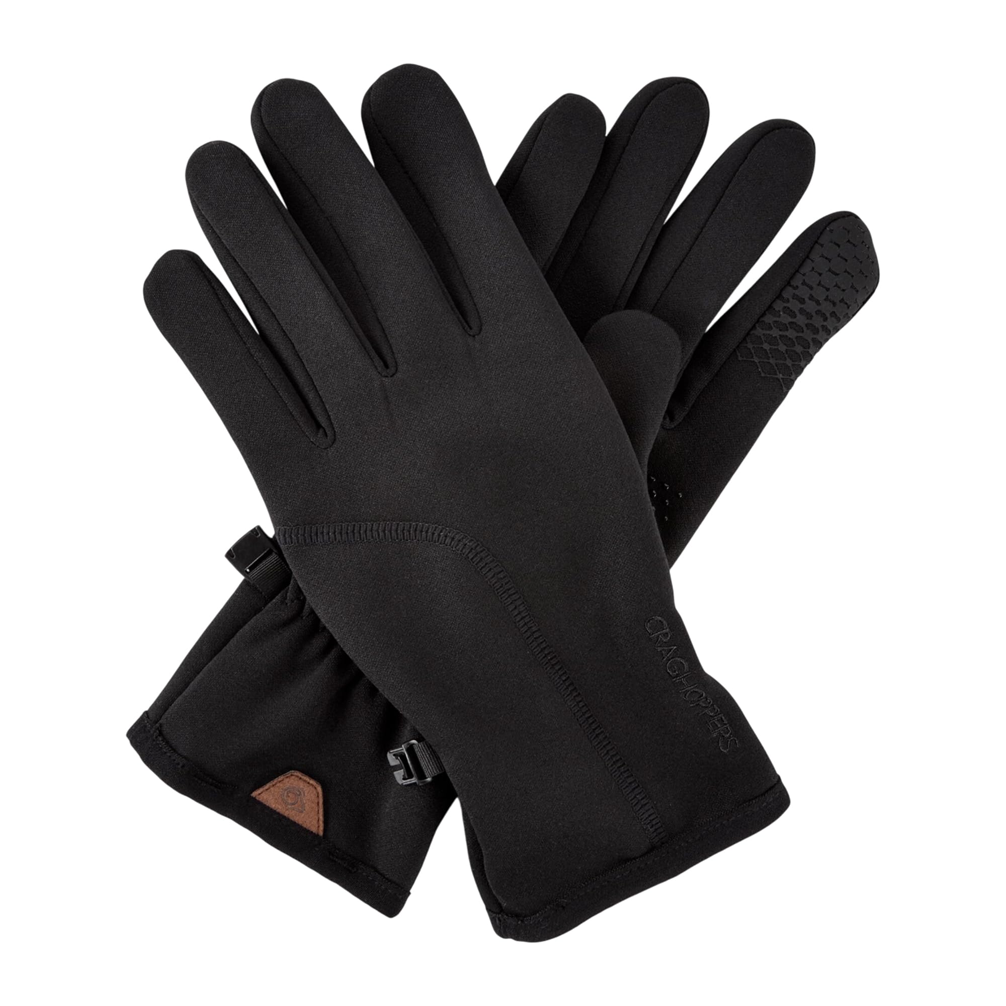 Craghoppers Unisex Adult Pro Stretch Gloves (M-L) (Black)