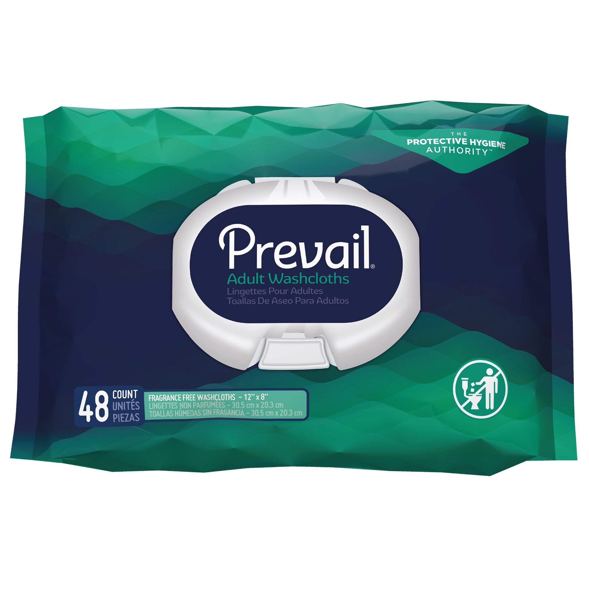 Prevail Personal Wipe Soft Pack Aloe/Vitamin E Unscented 48 Count, WW-810 - Case of 576