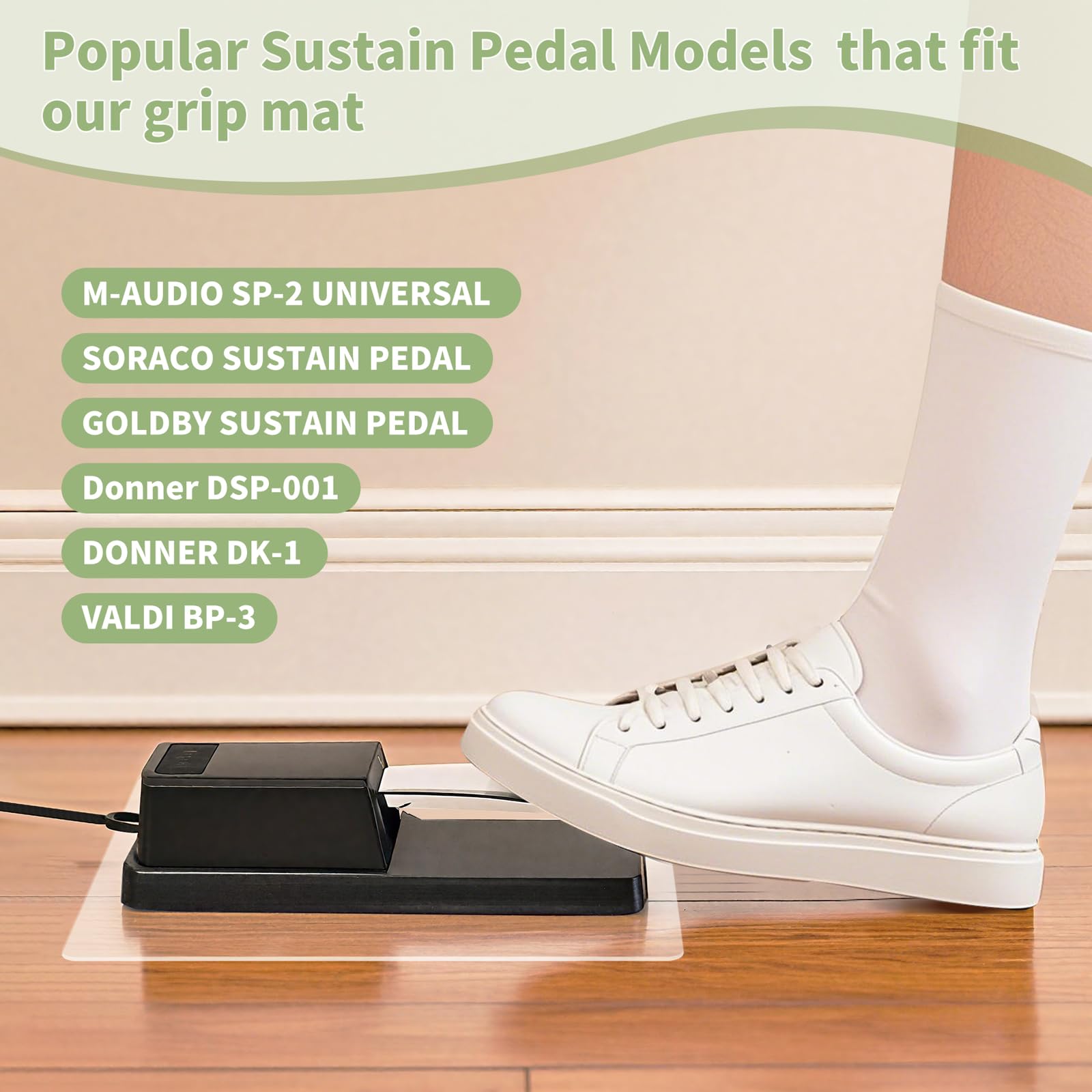 Non-Slip Piano Pedal Mat - Image 3