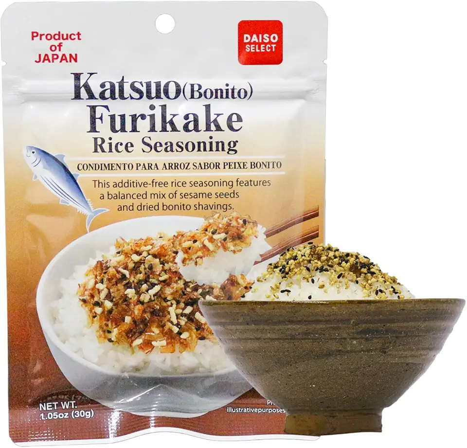 Katsuo Furikake – Tempero Japonês para Arroz com Peixe Bonito (Bonito Flakes), 30g