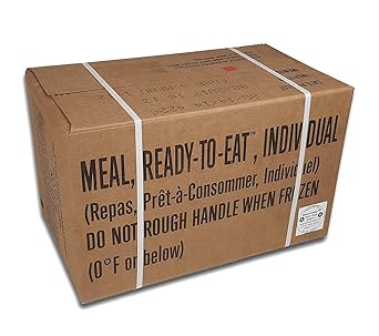 USA MRE Full CASE of 12 Case A Menus 1-12