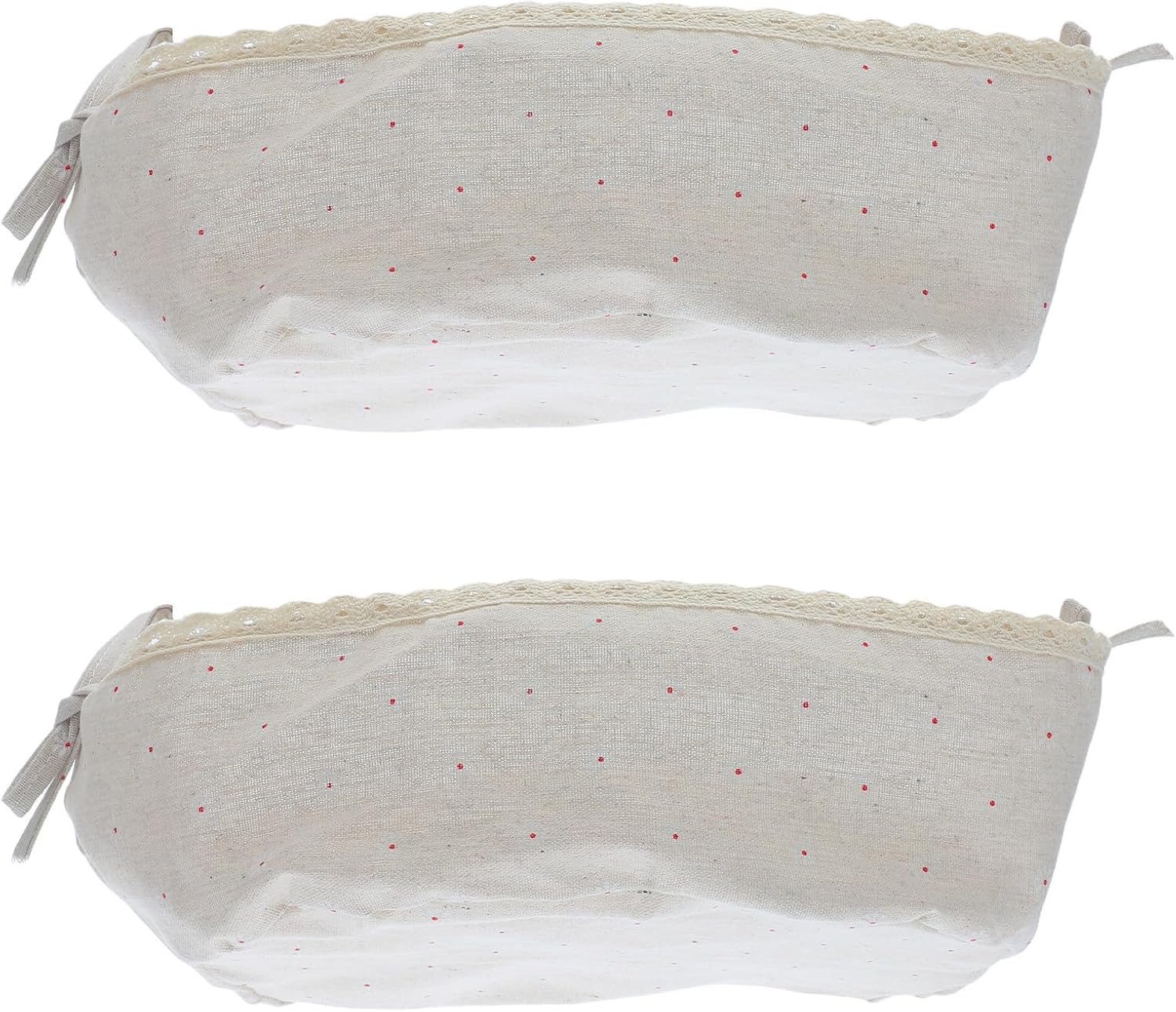Alasum 2pcs Fabric Basket Liner for Picnic Basket 43x22cm Country Style