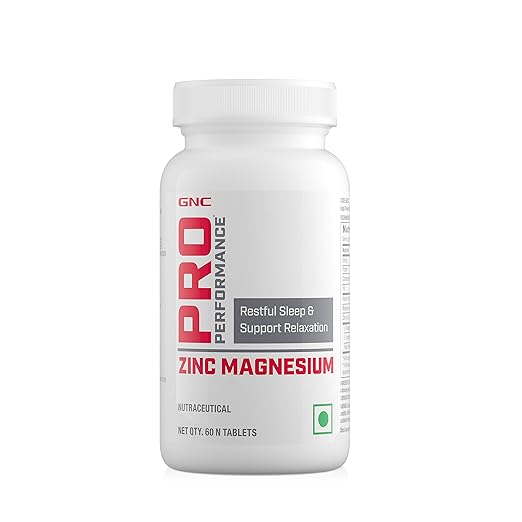 GNC Pro Performance Zinc Magnesium Amino (ZMA) Complex For Restful
