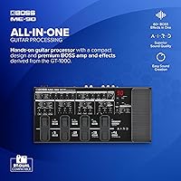 Vista 2 de BOSS ME-90 Multi-efectos de guitarra Procesador de guitarra todo en uno 11 modelos de amplificador AIRD integrados 60 efectos derivados