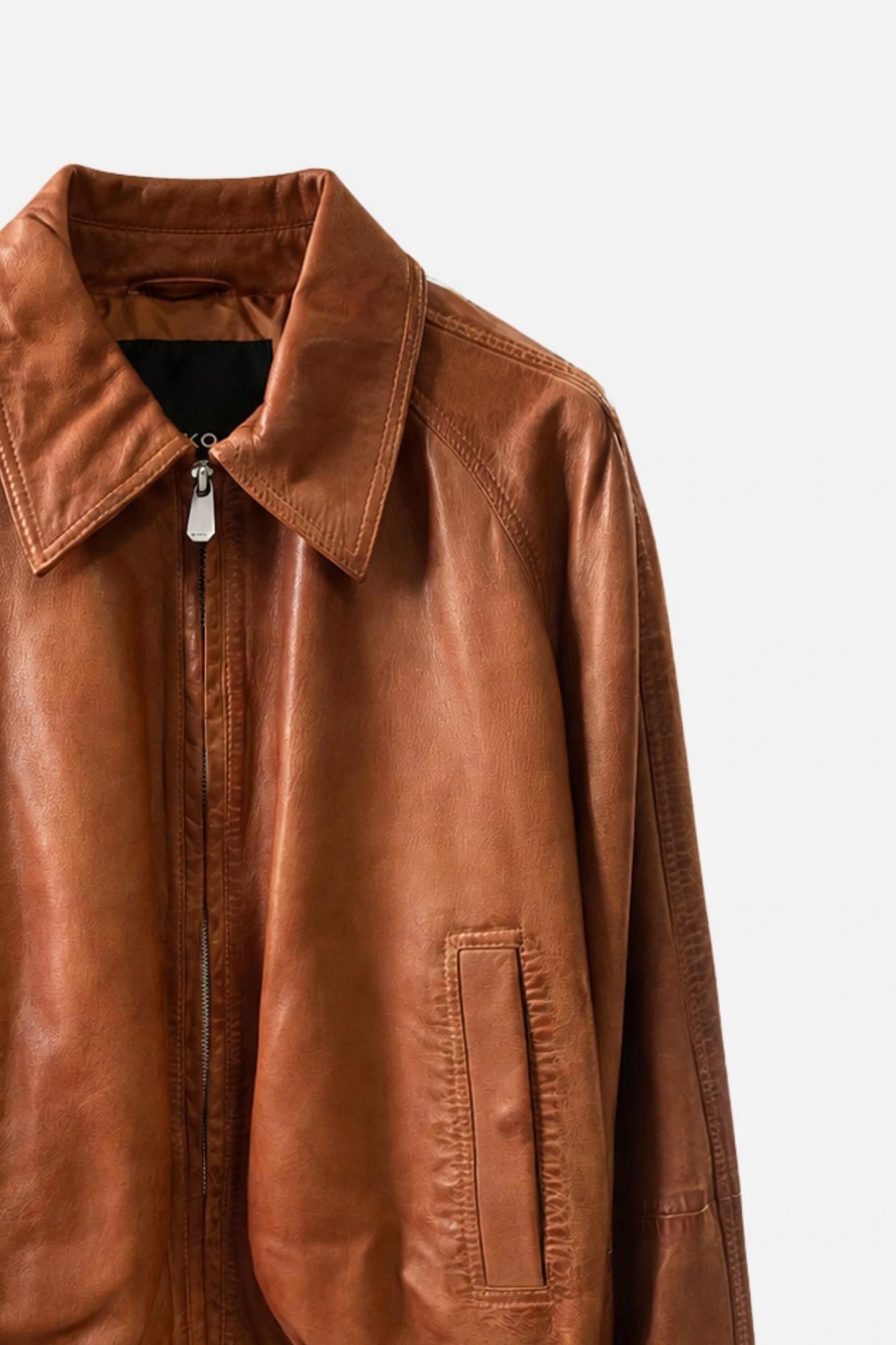 PINKO Barbra Bomber kurka brązowa