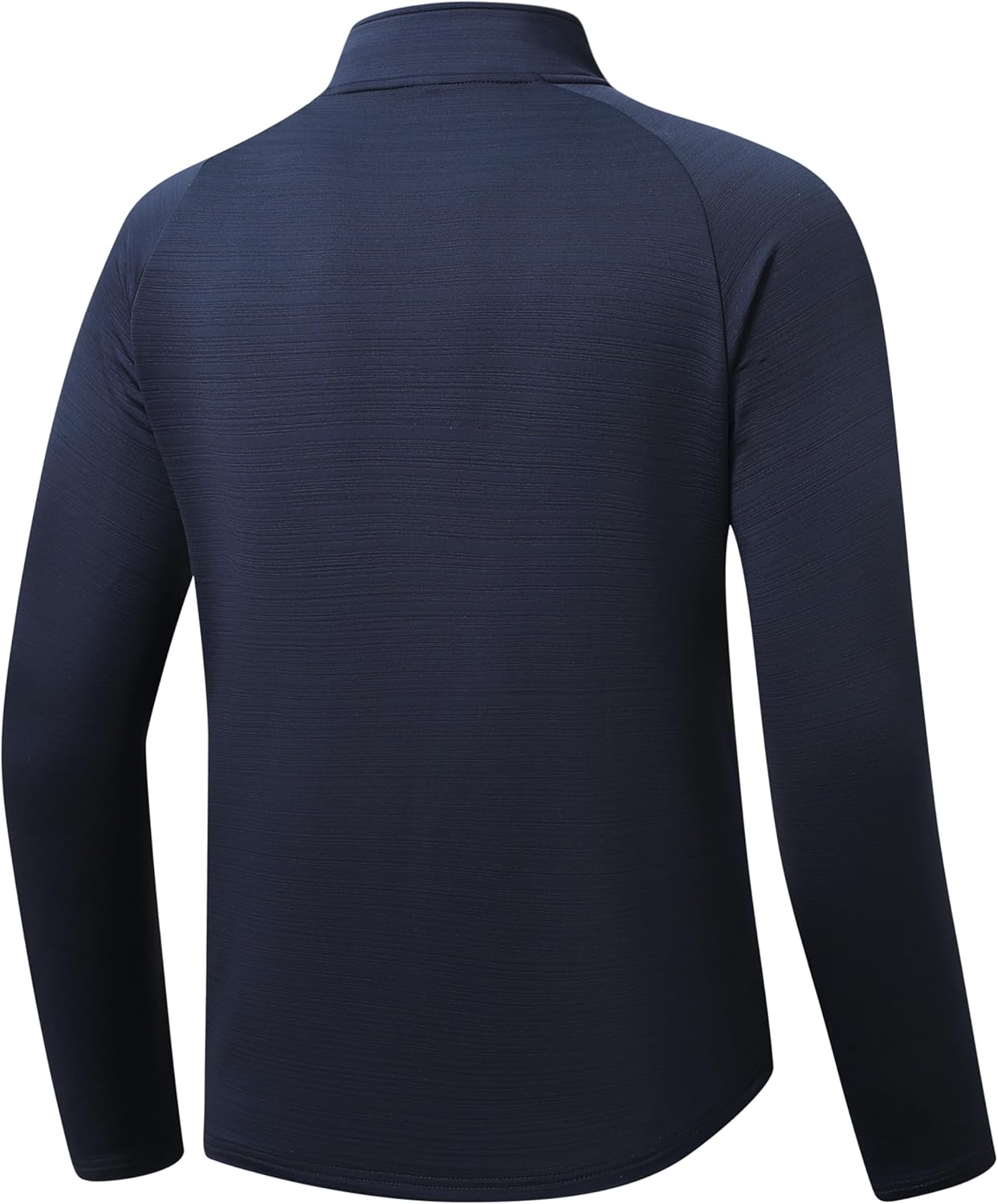 YOUTHUP Men's Dry-Fit Long Sleeve Full Zip Jacket Athletic Running Jacket Quick Dry Breathable Workout with Pockets(XS-XL) - Image 3