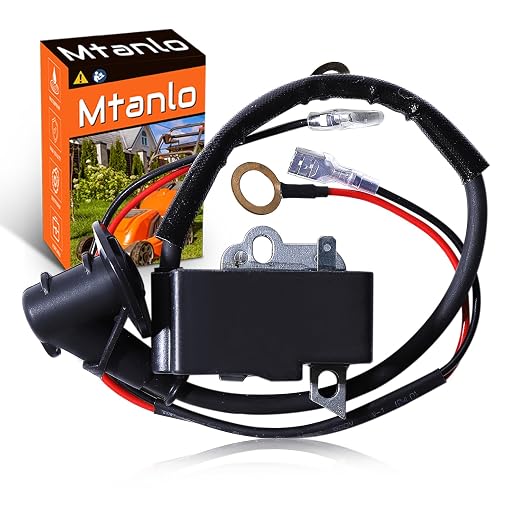 Mtanlo Ignition Coil For Stihl TS420 TS410 Cutquik Cut-Off Saw Parts 42384001301, Ignition Coil Module w/Wire.