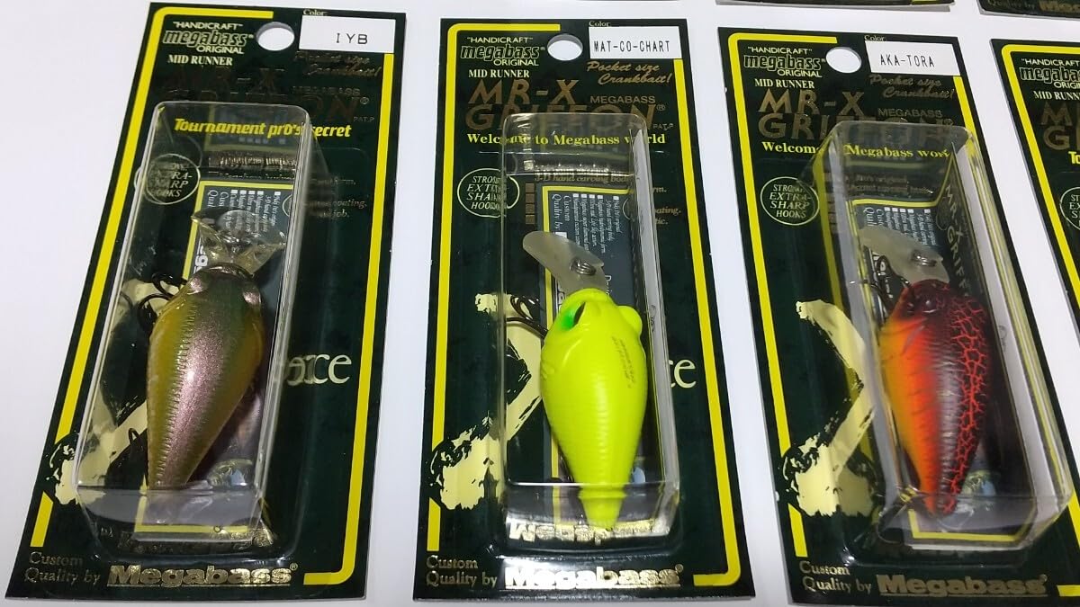 メガバス グリフォン　SR／MR-X 6個 Amazon.co.jp: 旧パッケージ メガバス メガバス SR-X GRIFFON 6