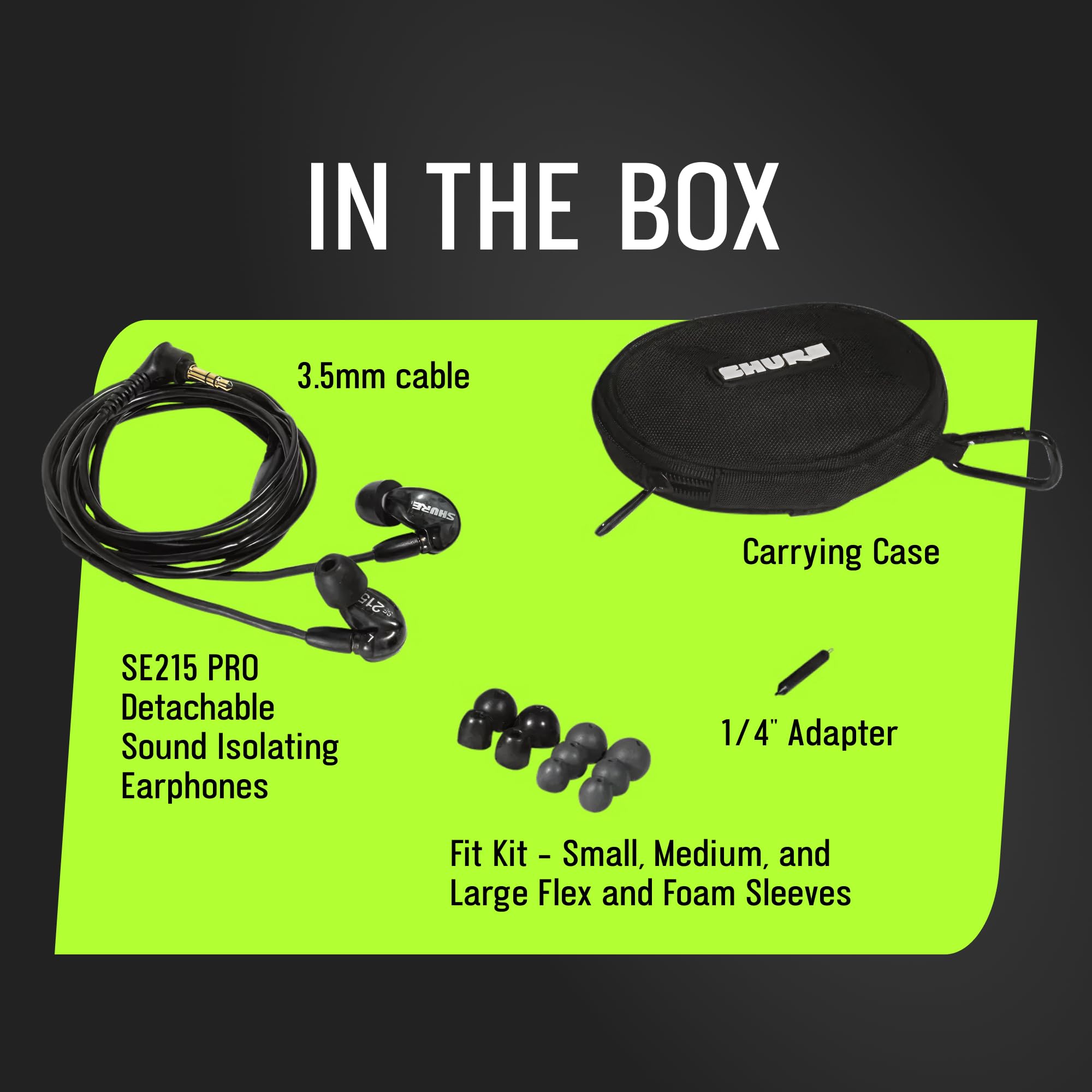 SHURE SE215 カナル型イヤホン