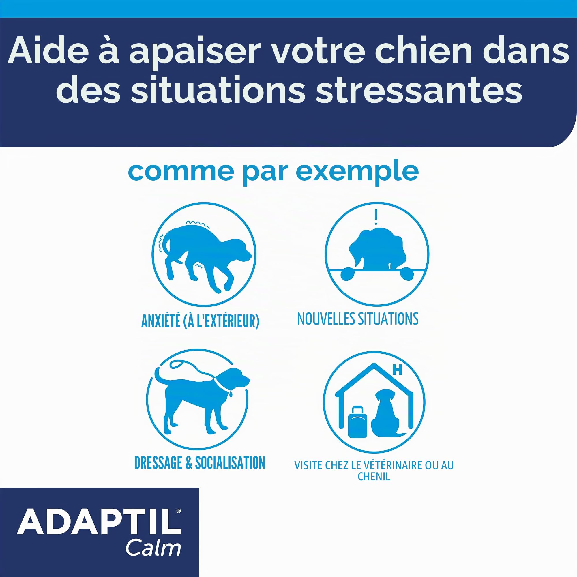 Adaptil Calm Collier - Taille S - Collier Anti Stress Chien