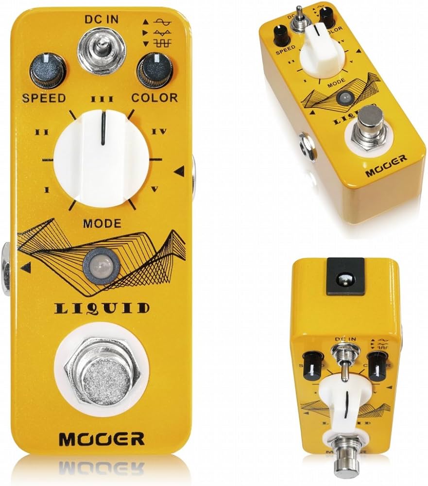 MOOER LIQUID デジタルフェイザー Amazon | Mooer Liquid ミニサイズ フェイザー | コーラス