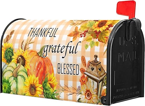 Miniatura 189 de Miaoquhe Funda magnética para buzón de 4 de julio, tamaño estándar de 18 x 21 pulgadas, diseño patriótico multicolor para decoración del hogar, 4