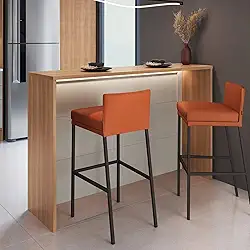 Cozinha Bancada Alta Isabelle Freijó/Arenas