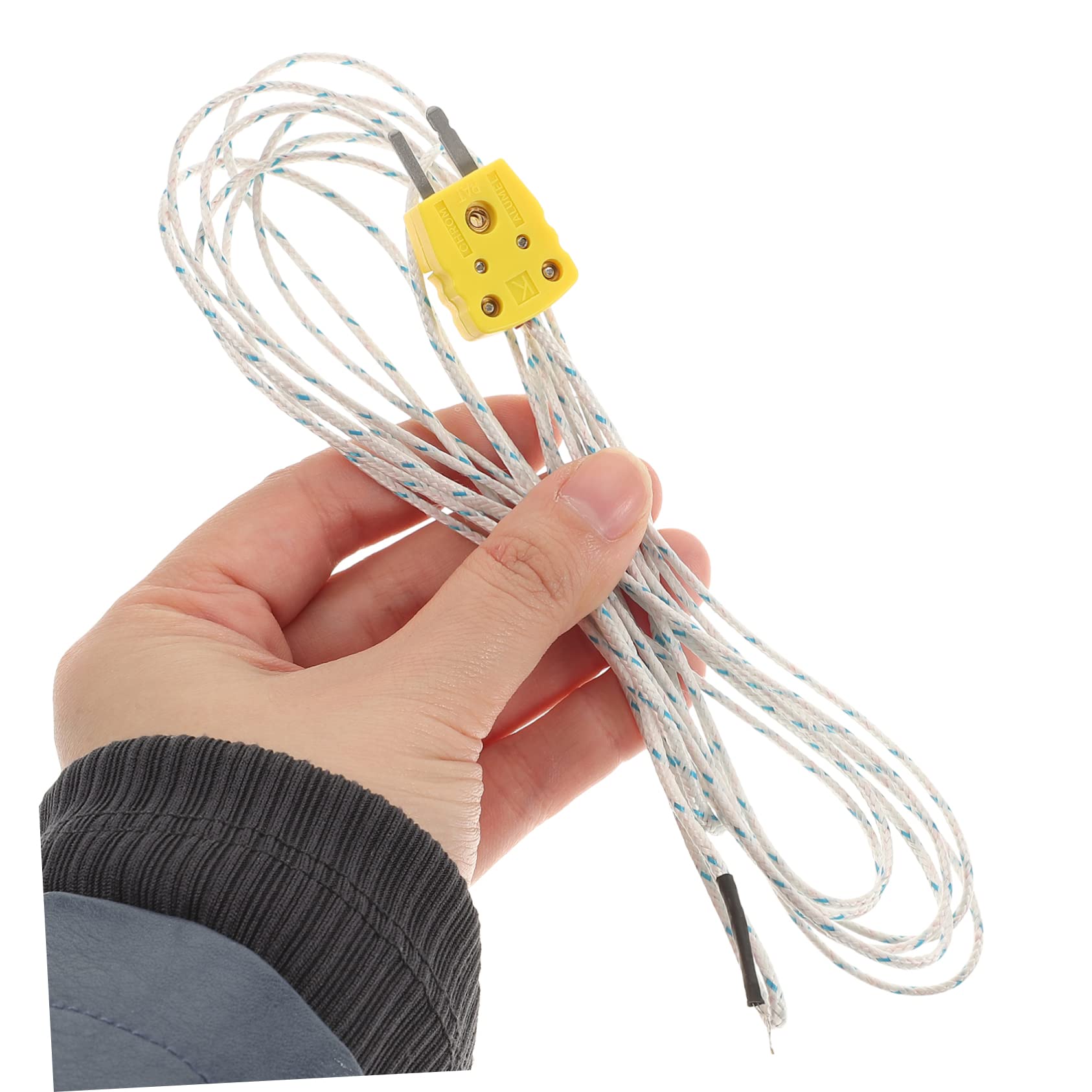 NUOBESTY 3 Set Cavo Per Termocoppia Tipo K Da Prolunga Per Temperatura Misurazione Da Compatibile Con Da Alta Precisione Per Applicazioni 5 Pezzi*3