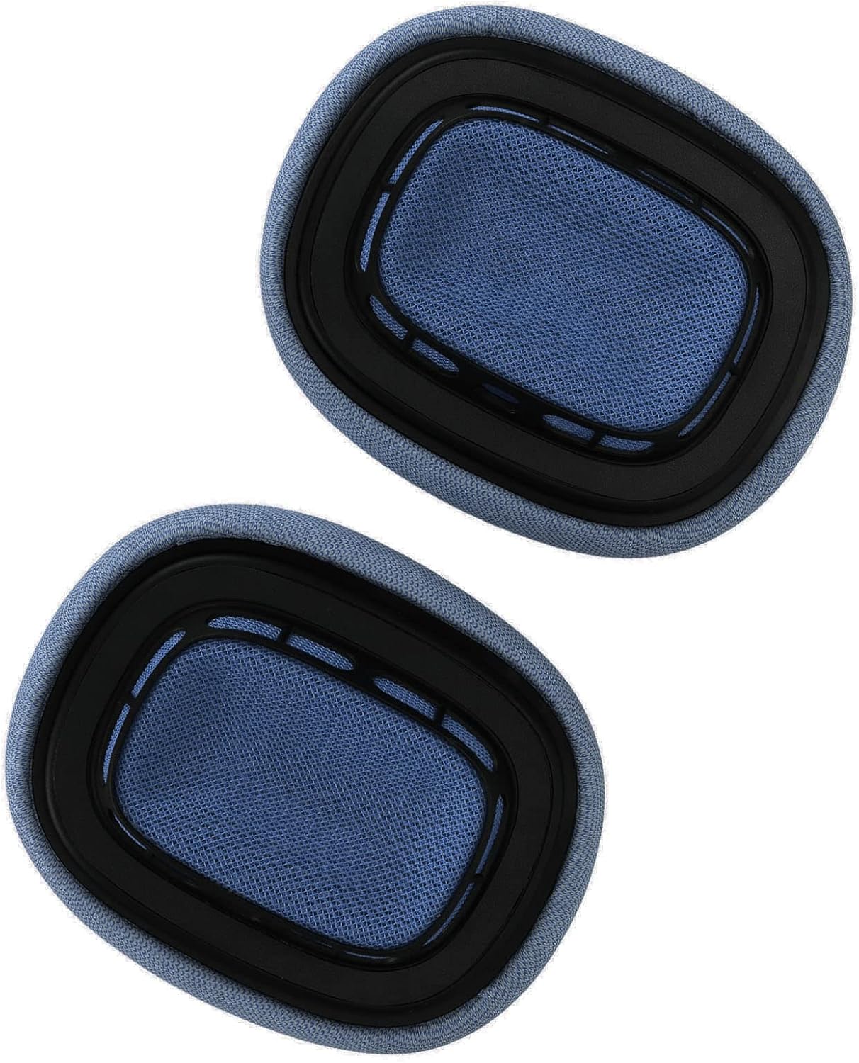 Dioche Headphone Ear Cushions Replacement Soft Memory Foam Protein Leather Earpads Black – Comfortable, Breathable, Magnetic Fit (Blue)