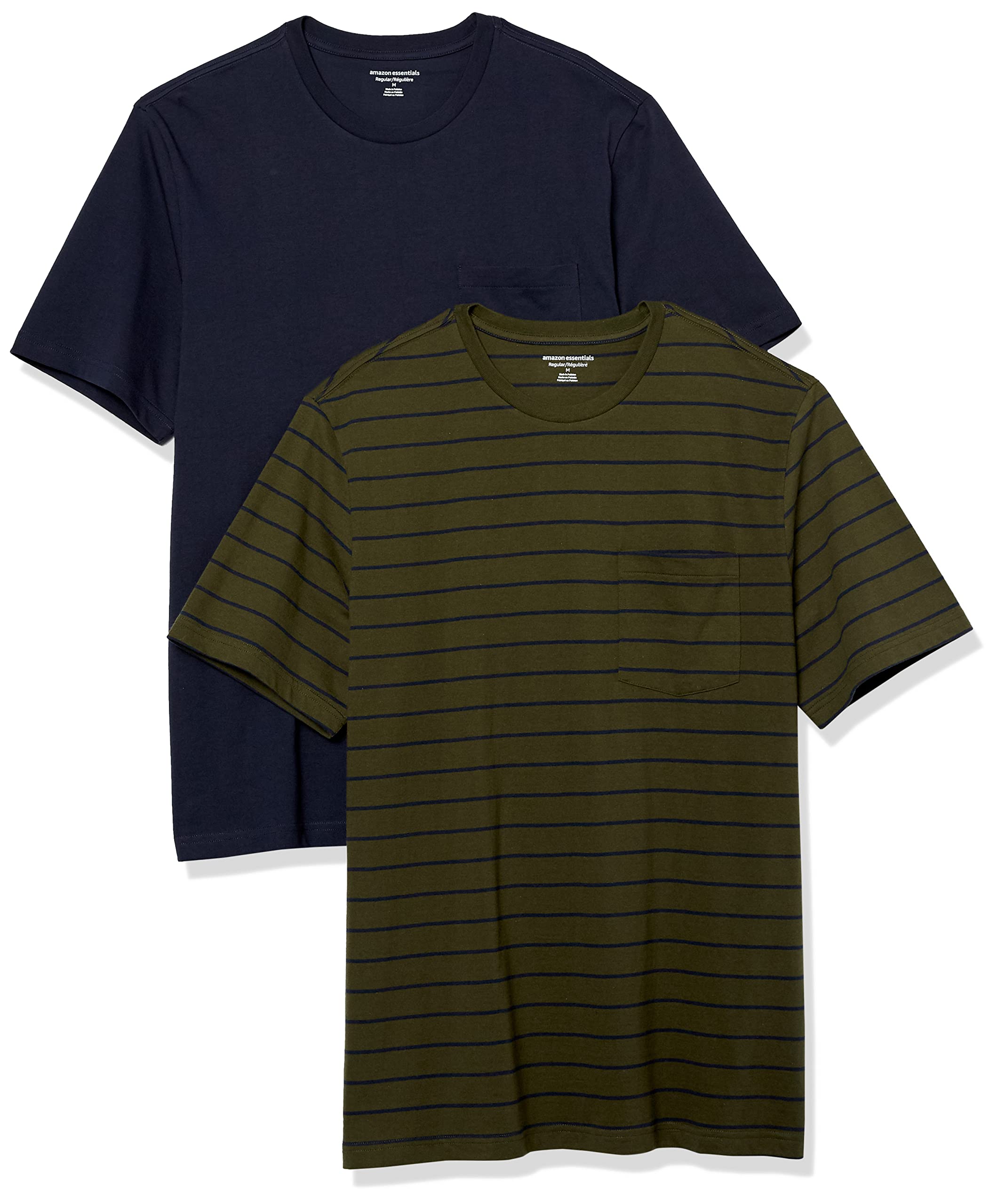 Amazon Essentials Herren T-Shirt 2er-Pack