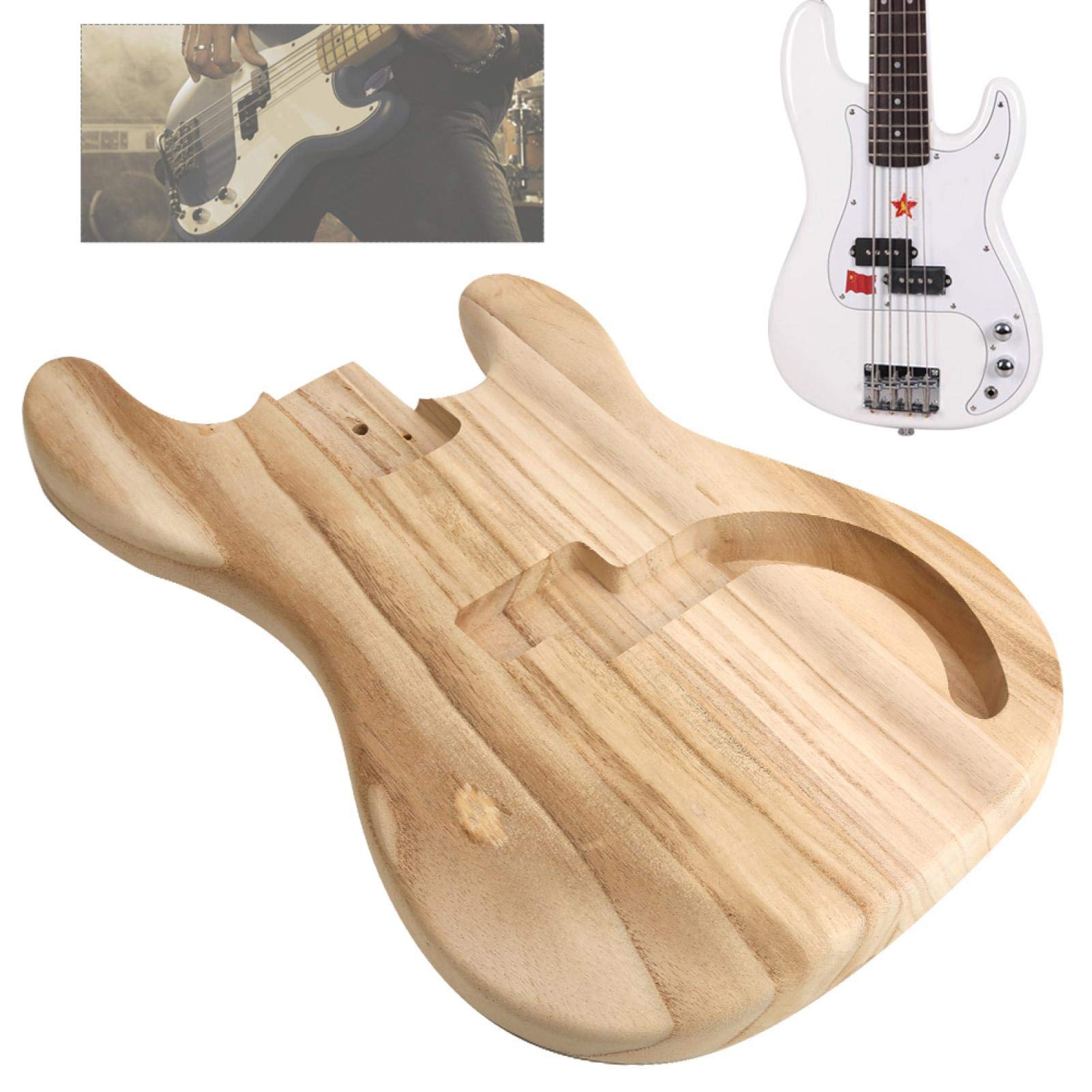 Fineworkmanship Body gitara basowa, dla miłośników gitary "zrób to sam"