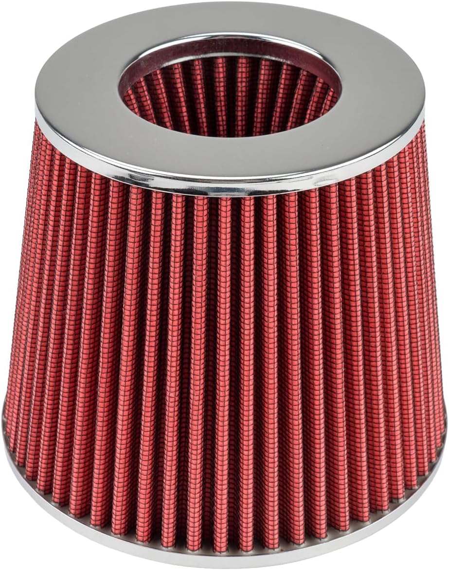 Cold Air Intake Kit with Filter Heat Shield for 2004-2011 Ma-z-da RX-8 (Red)