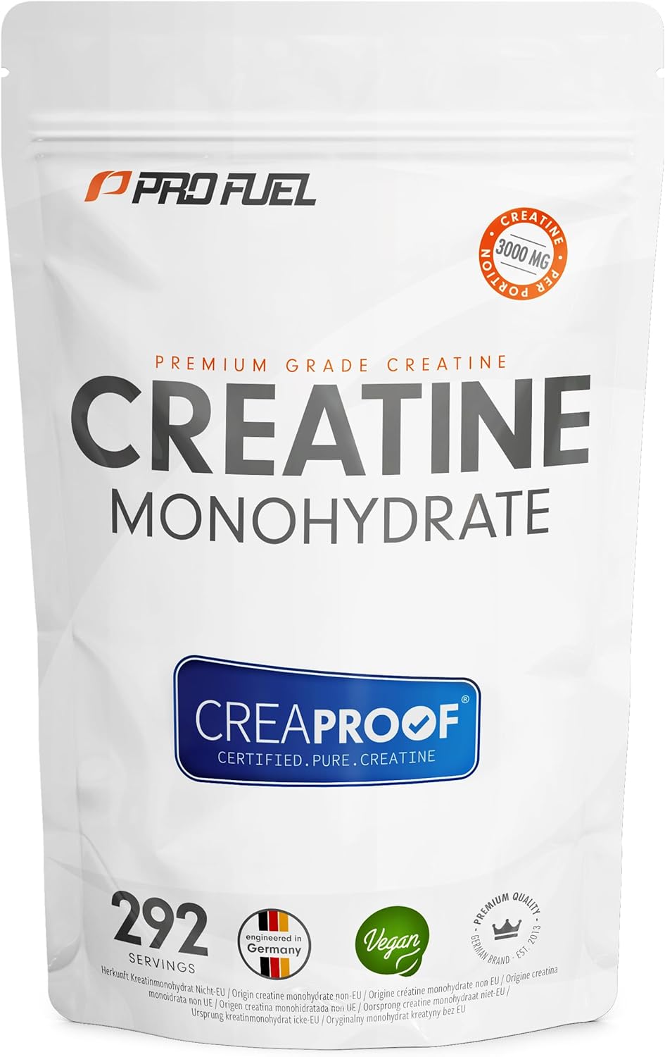 Kreatin Monohydrat — Pulver