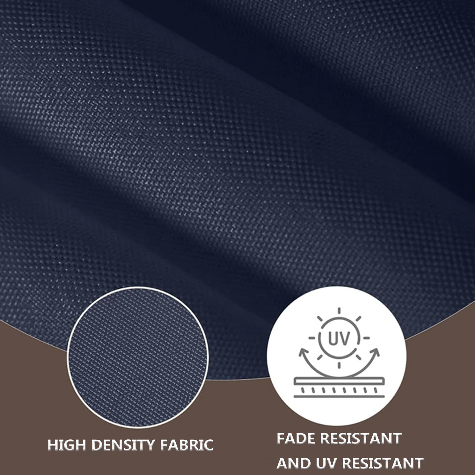 TDHLW Patio Furniture Set 14 Pieces Outdoor Brown Rattan Sectional Conversation Sofa Chair for Patio Furniture Set, Outdoor Cushion Seat Slipcovers,Lake Blue,14pc