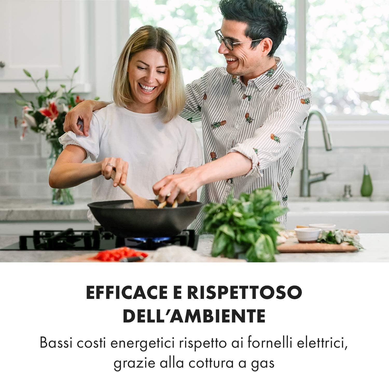 Klarstein Piano Cottura 4 Fuochi Gas, Piano Cottura a Gas Integrato 8.5kW, Piano Cottura 4 Fuochi Gas Incasso Acciao Inox, Piano Cottura 4 Fuochi Gas con Coperchio, Piano Cottura a Gas 4 Fuochi Klarstein Piano Cottura 4 Fuochi Gas, Piano Cottura a Gas Integrato 8.5kW, Piano Cottura 4 Fuochi Gas Incasso Acciao Inox, Piano Cottura 4 Fuochi Gas con Coperchio, Piano Cottura a Gas 4 Fuochi