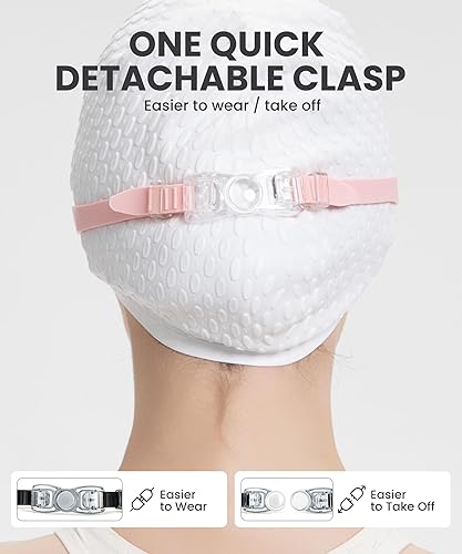 Miniatura 6 de NSSIW Gafas de natación para adultos, para natación, sin fugas, con protección UV400, antivaho y amplia visión para hombres y mujeres, paquete de 3