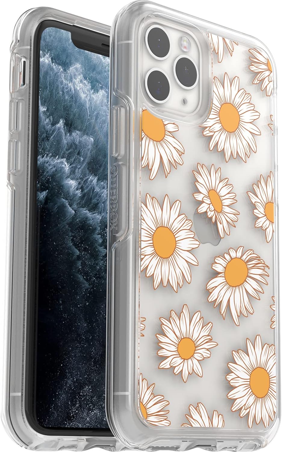OtterBox iPhone 11 Pro Symmetry Series Case - Clear, Ultra-Sleek, Wireless Charging Compatible, Raised Edges Protect Camera & Screen