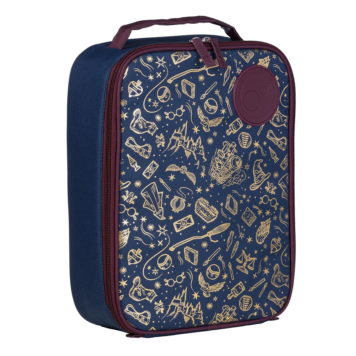 b.box Flexi-isolierte Lunchtasche – Harry Potter, hält das Mittagessen länger kühl und frisch, maschinenwaschbar, passend für große Lunchbox und Snackbox