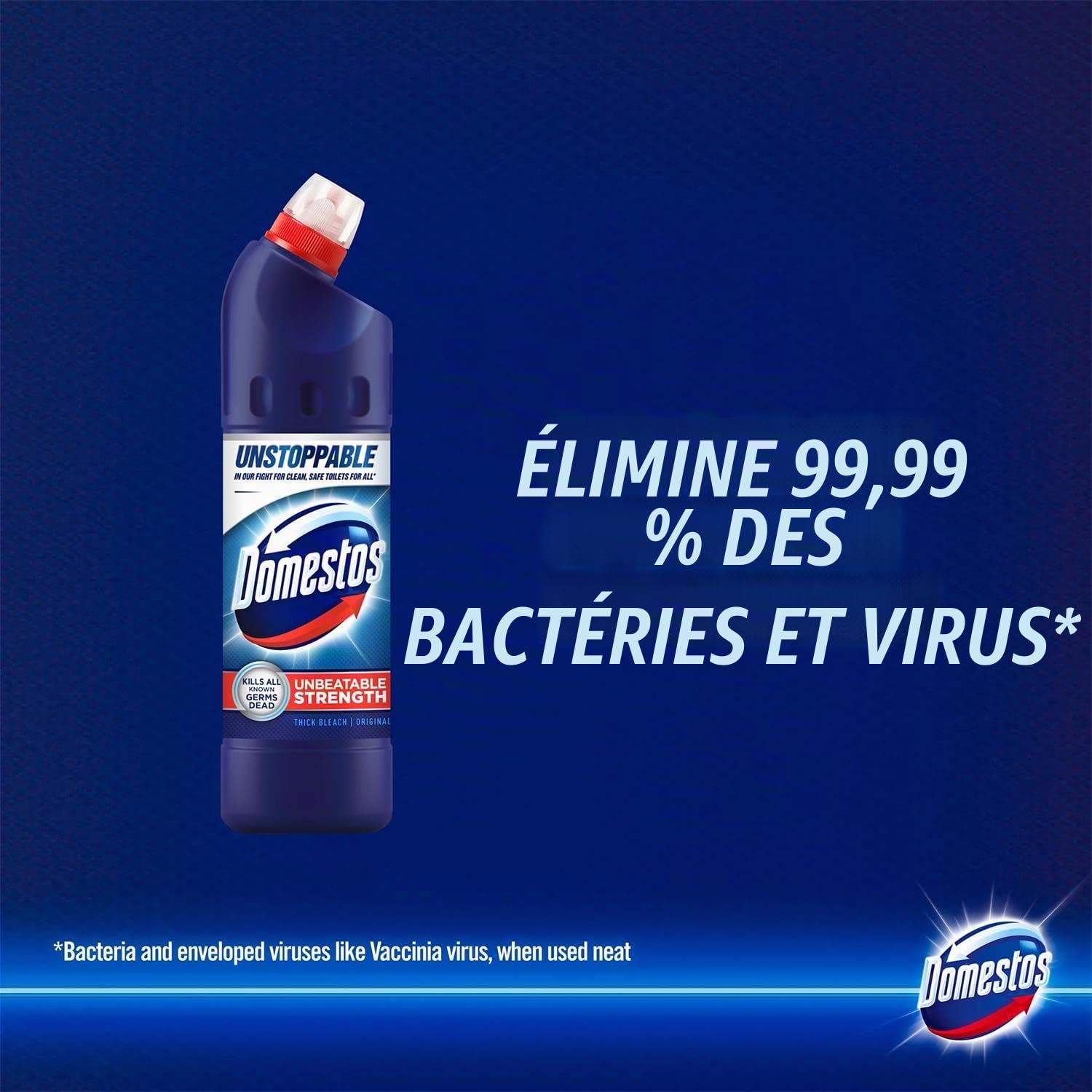 Domestos Bleu Original Javel 750 ml – Boîte de 9